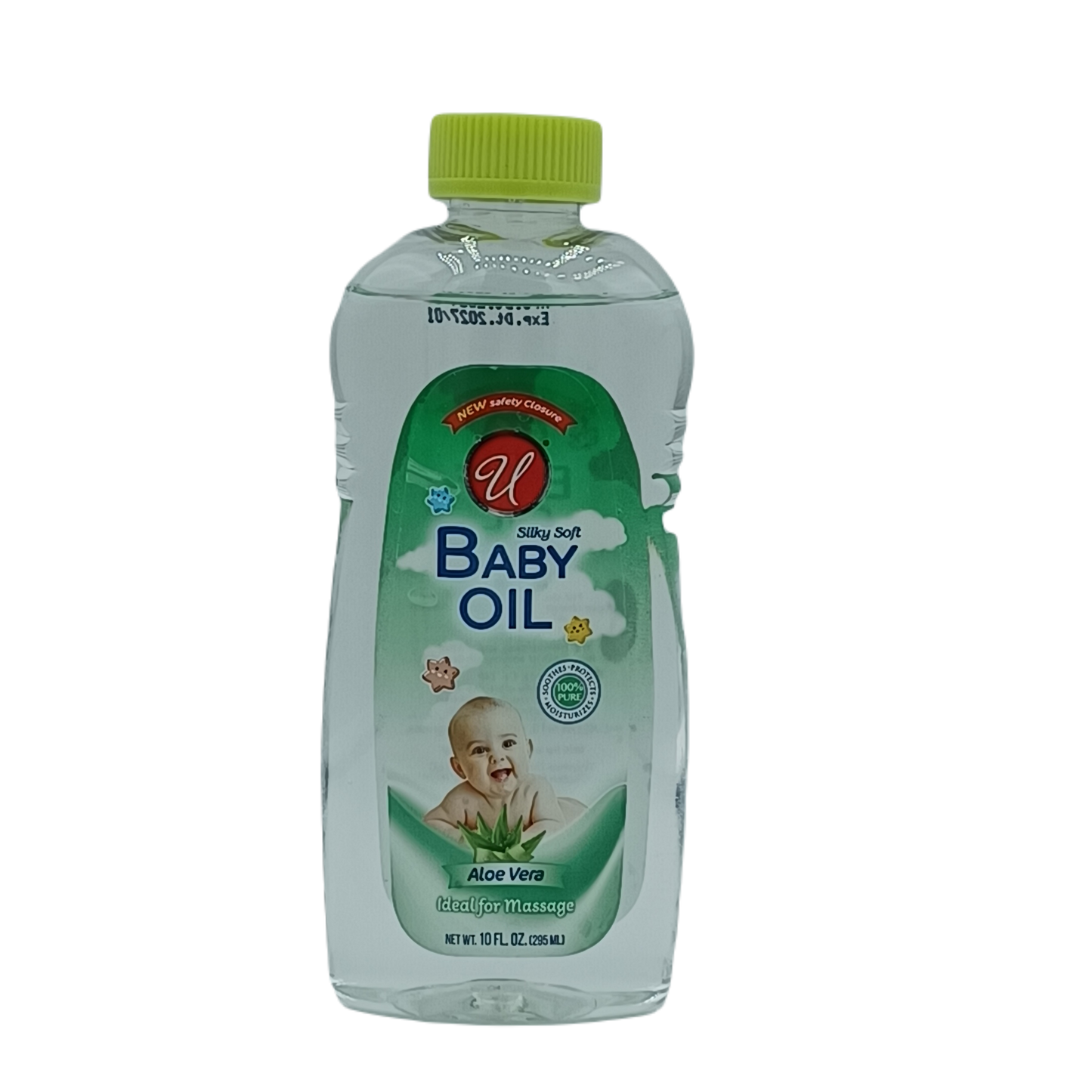 U Baby Oil Aloe Vera 10oz