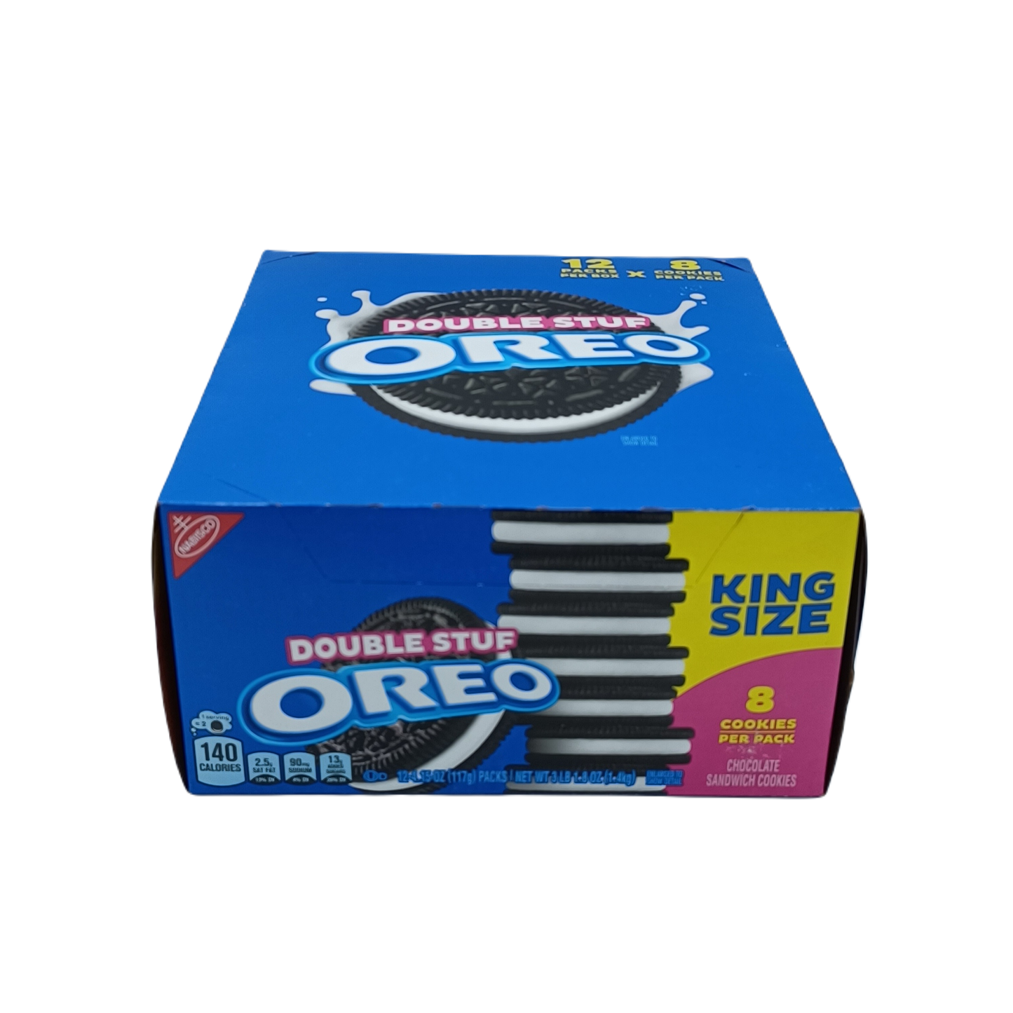 Oreo Double Stuff King Size 4.15oz 8/12ct