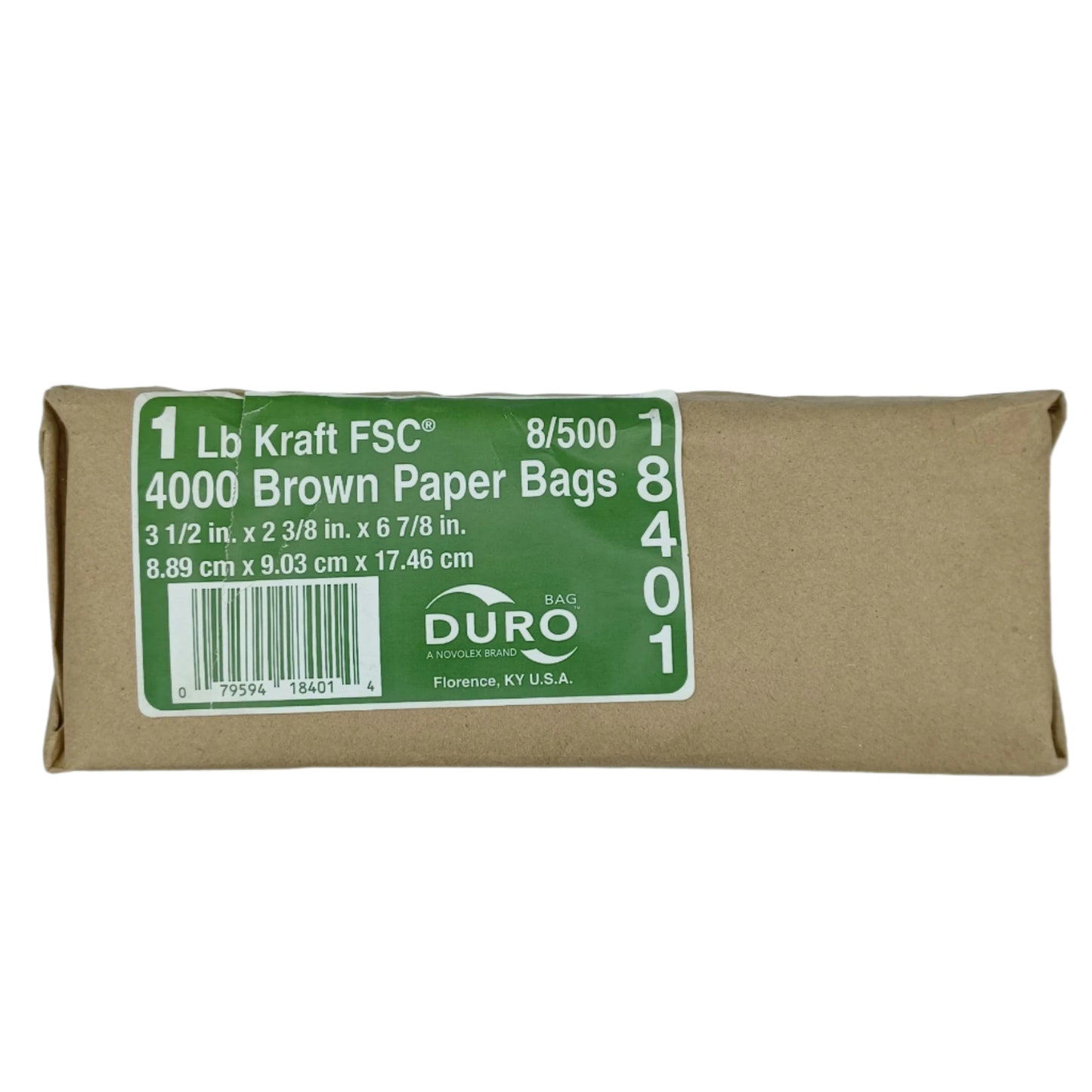 Duro Brown Paper Bags 500ct #1