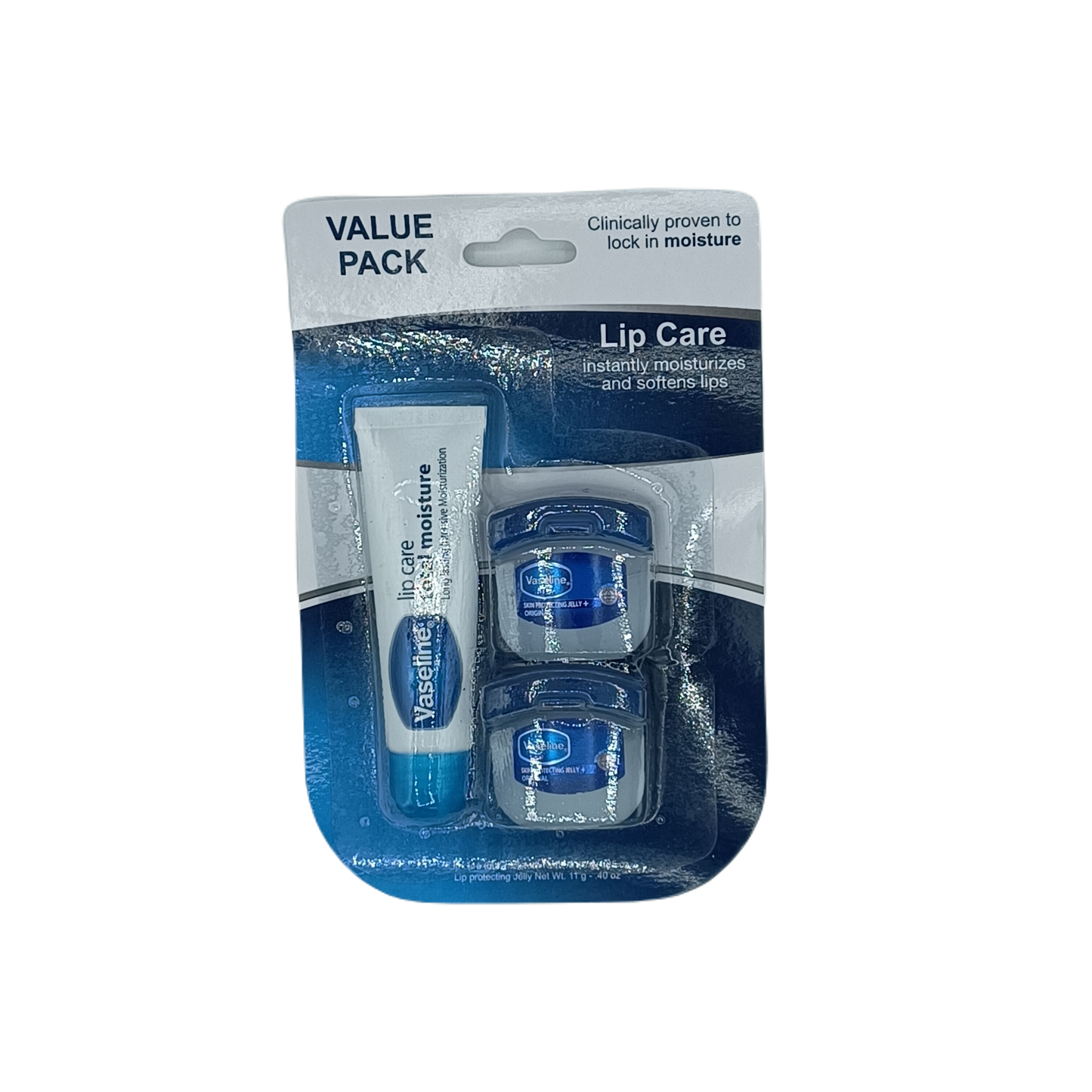 Vaseline Combo Tube + Jars .35oz/.40oz Lip Care