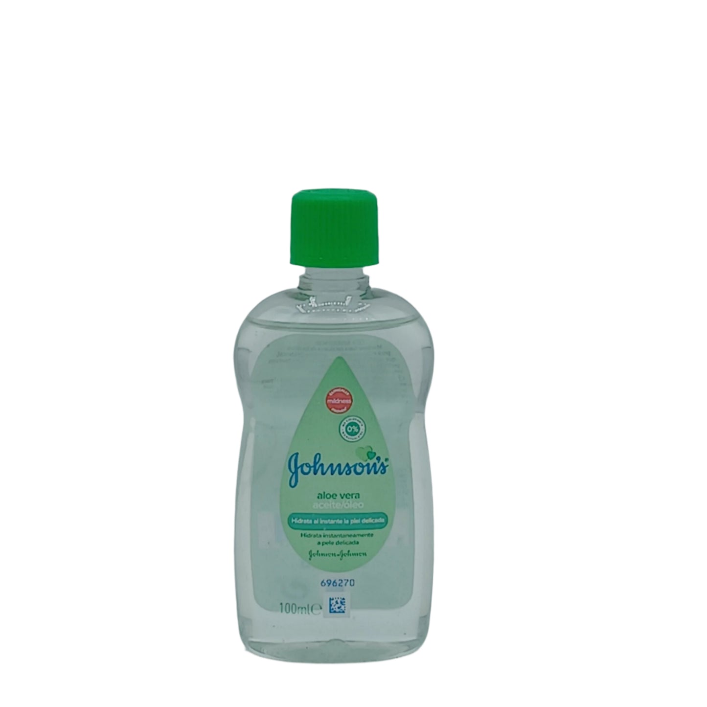 Johnson's BabyOil Aloe Vera 100ml Bottle