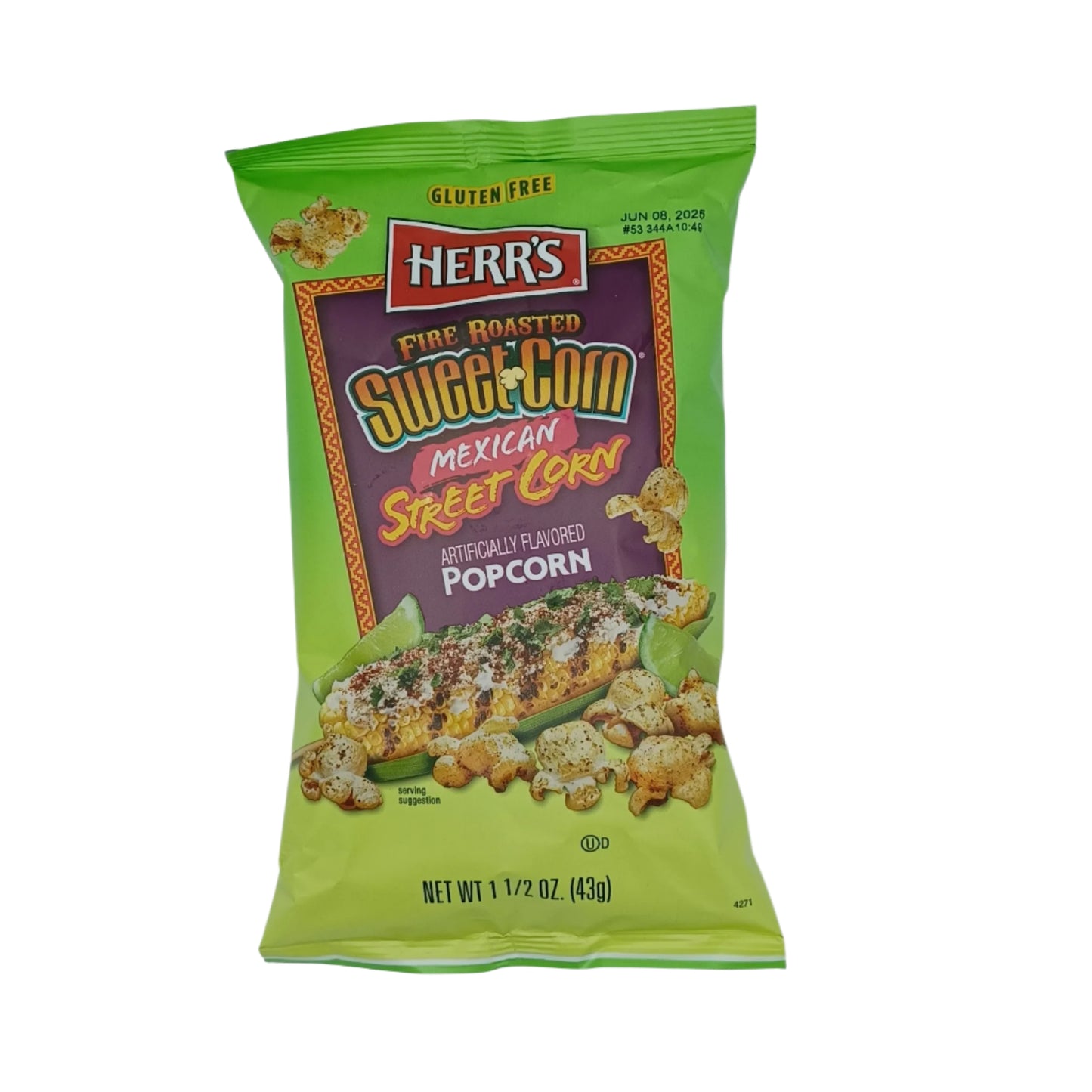 Herrs PopCorn Mexican Sreet Corn 1.5z