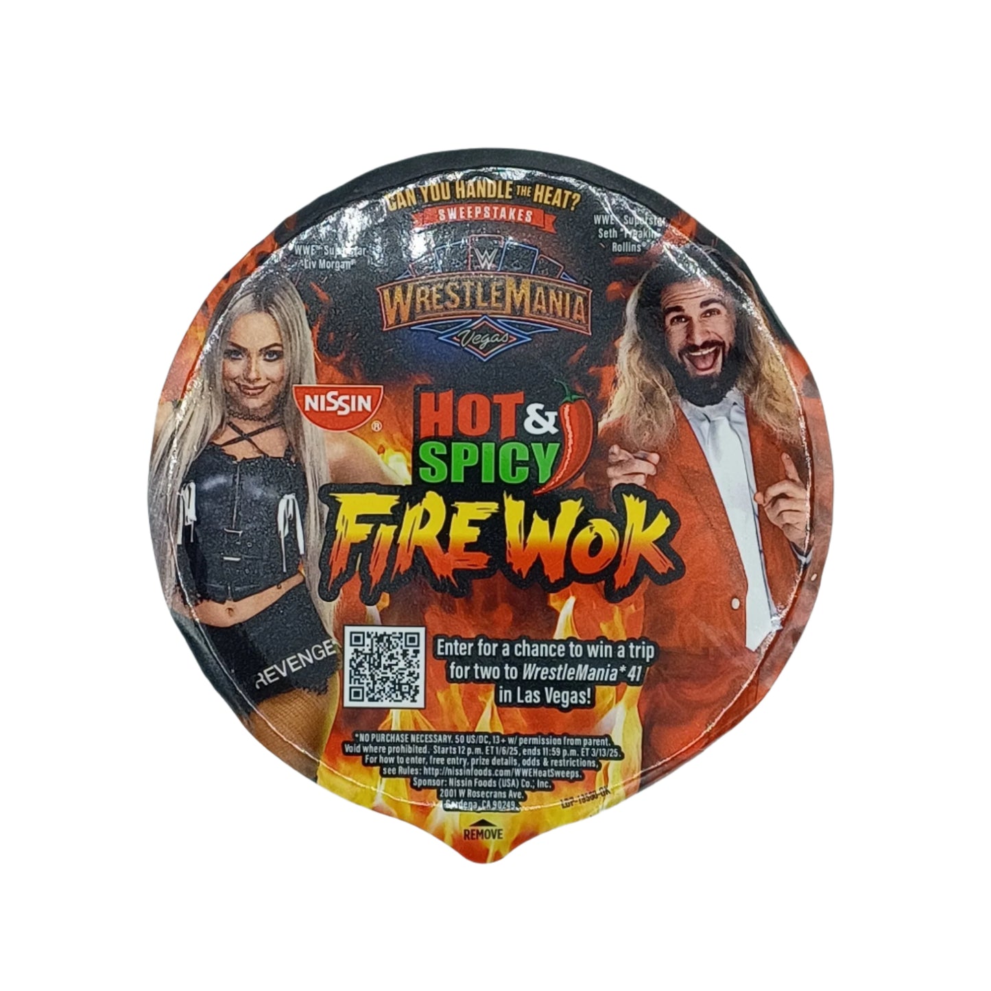 Nissin BowlHot&Sipcy FireWok SizzlinPork 4.37z/6ct