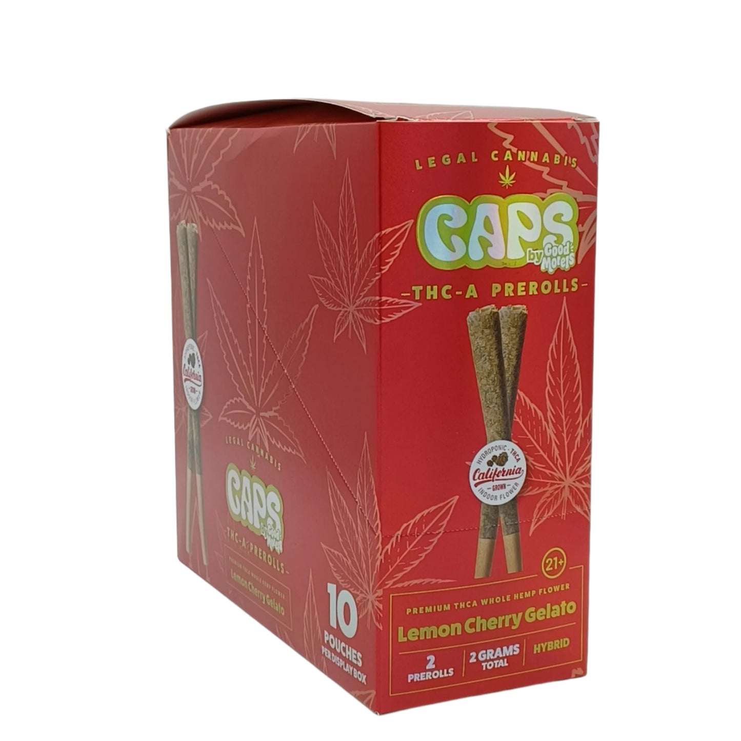Caps PreRoll Lemon Cherry Gelato Hybrid 10ct
