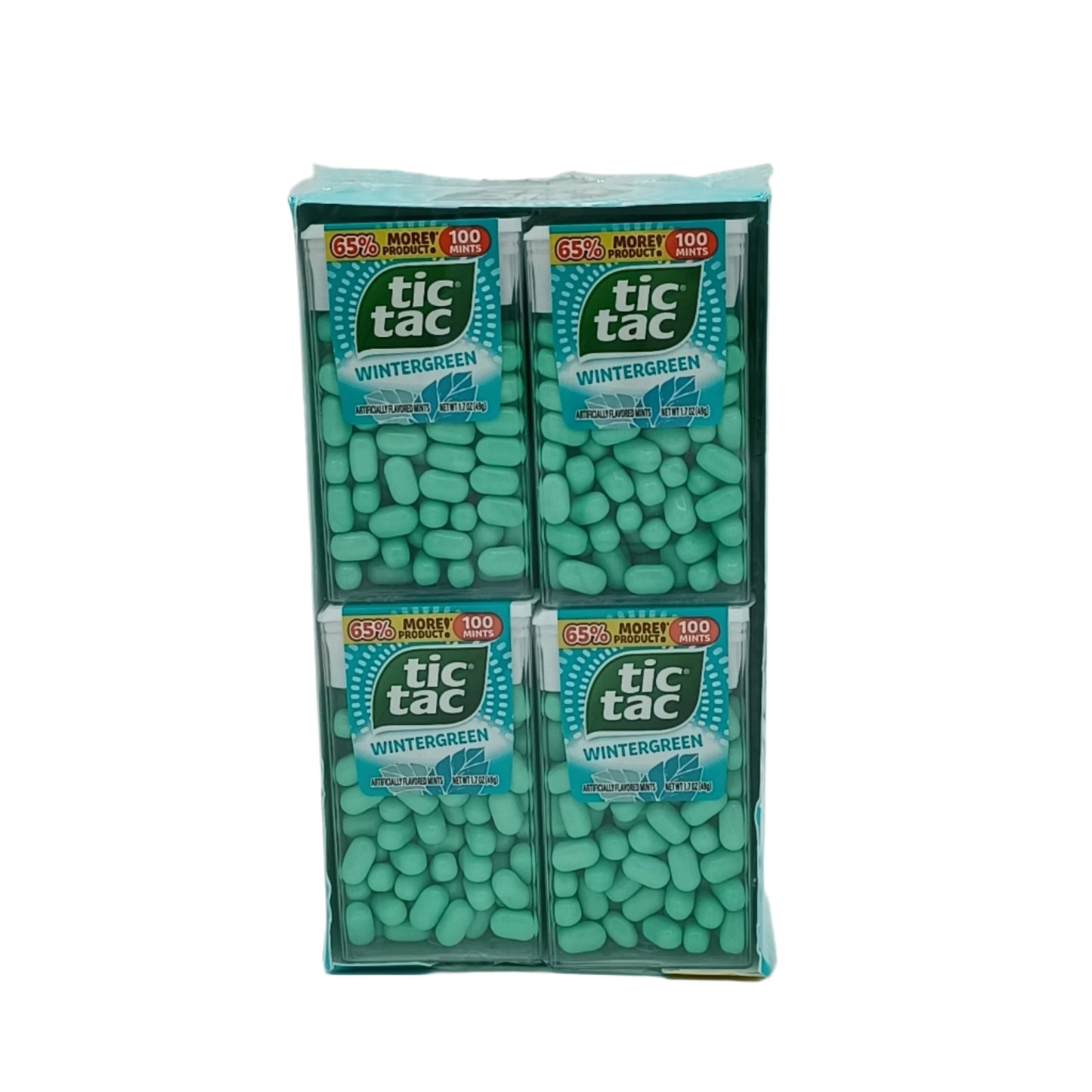 TicTac Fruit Wintergreen 100mints 1.7oz/12ct