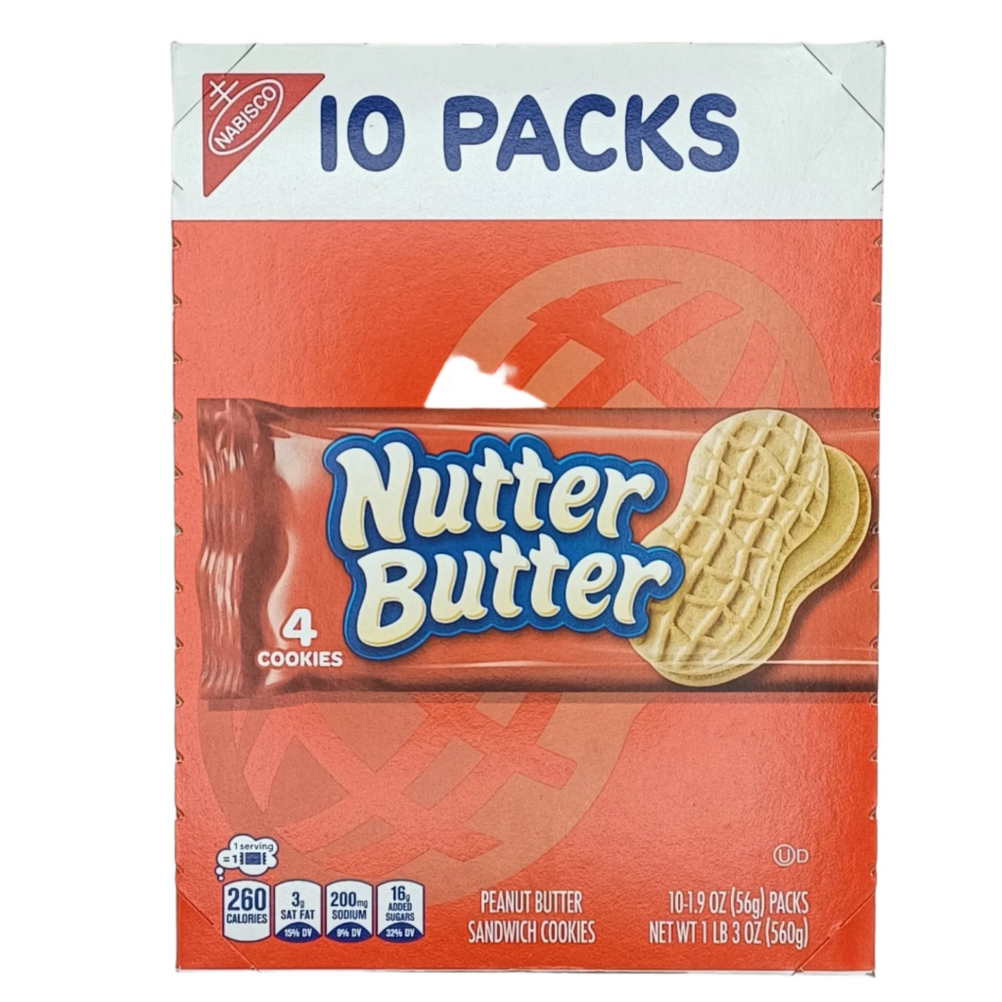 Nutter Butter Original Cookies 1.9oz/10ct