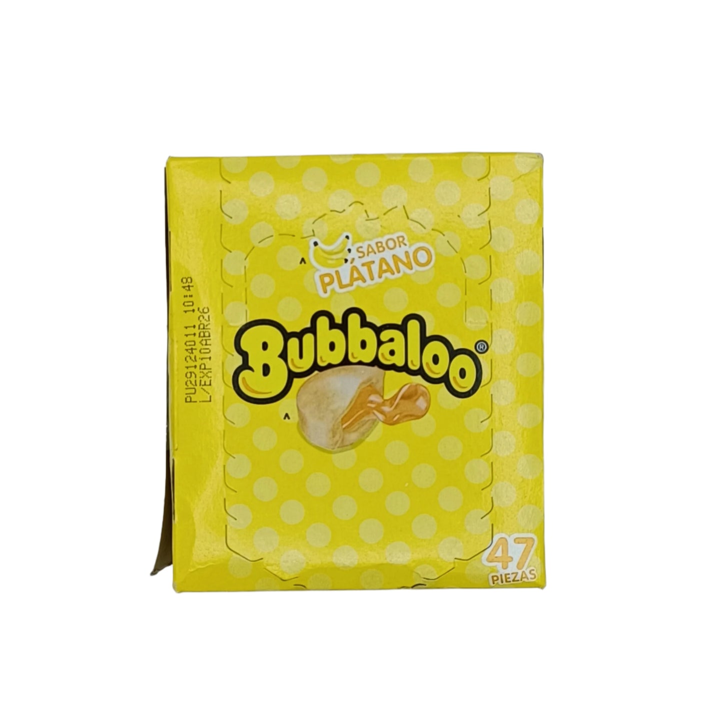 Bubbaloo Platano 5.5g/47ct
