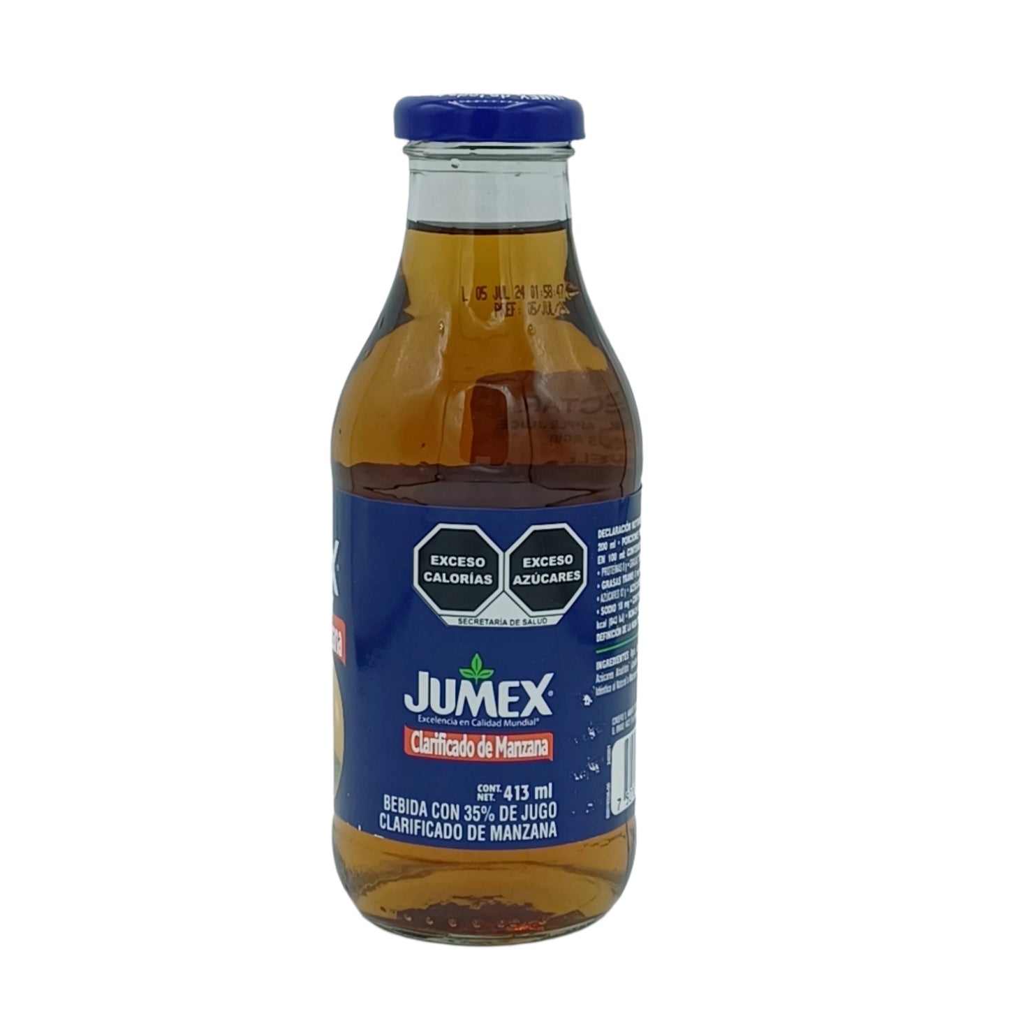 Jumex Apple/Manzana Glass 13.96oz/12ct 413ml