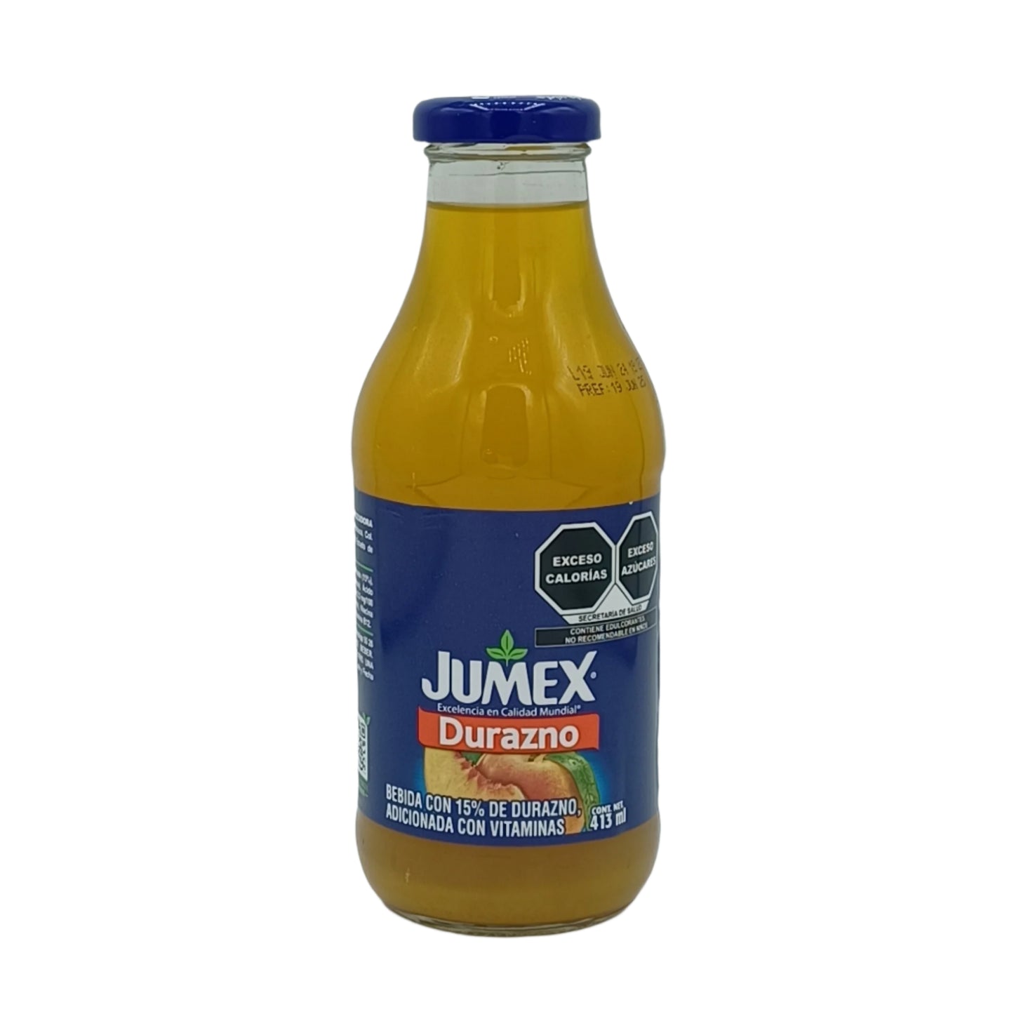 Jumex Peach/Durazno Glass 13.96oz/12ct 413ml