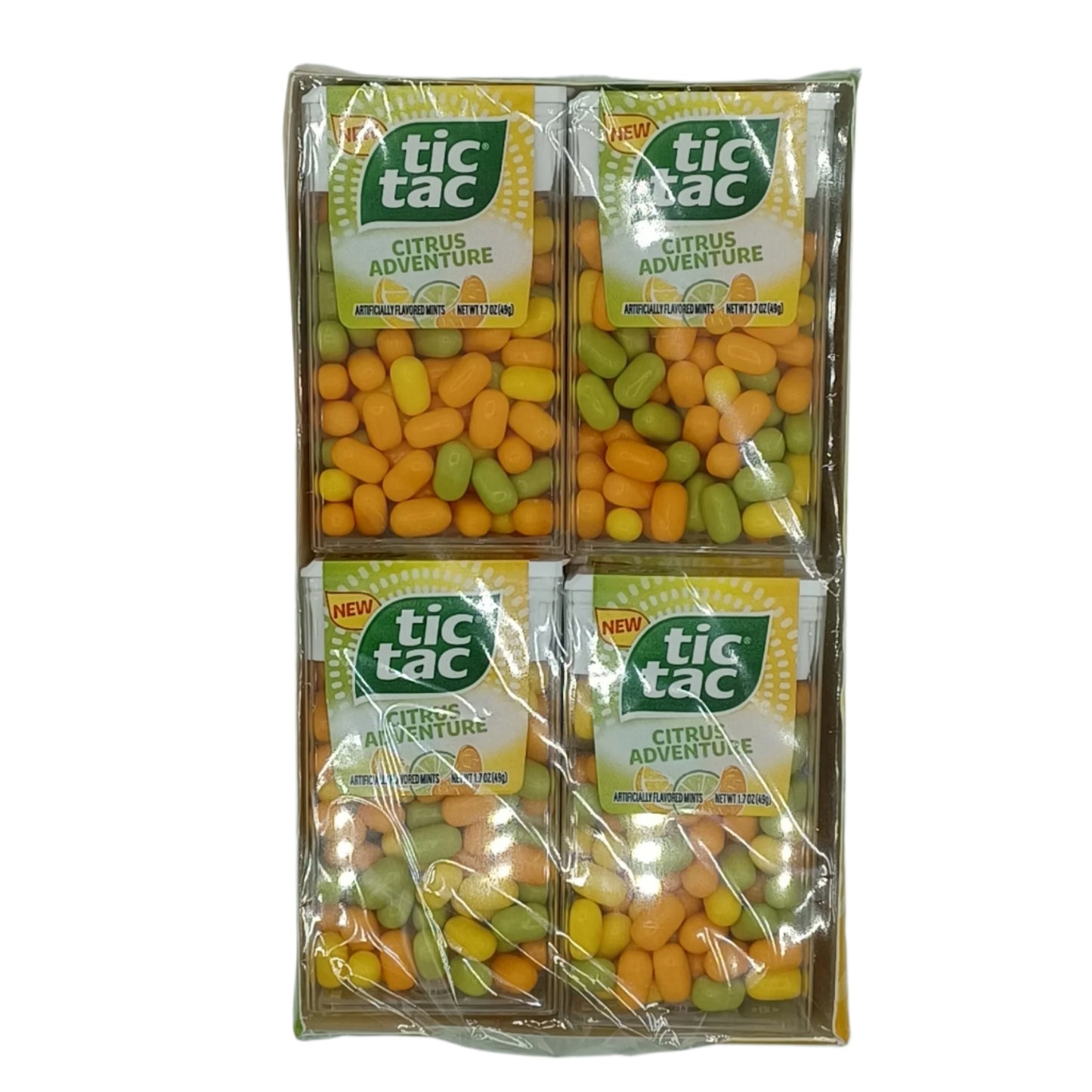 TicTac Fruit Citrus Adventure 100mints 1.7oz/12ct