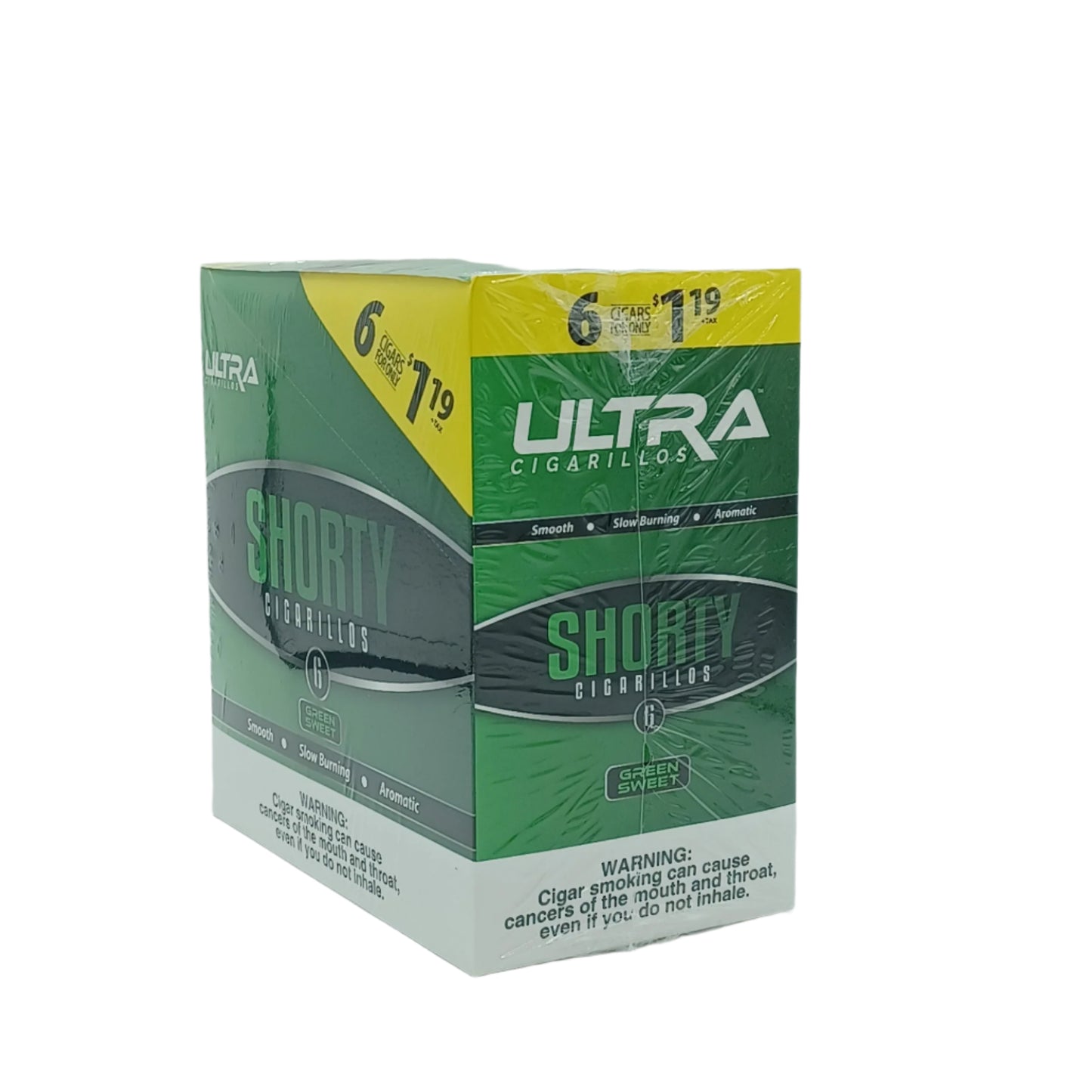 Ultra Shorty Green Sweet 6/$1.19 15/6pk