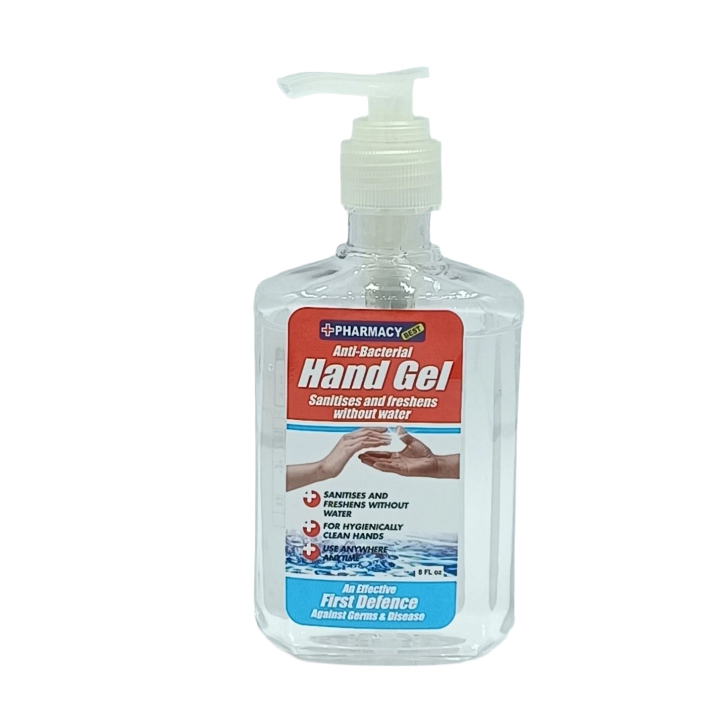 Pharmacy Best Gel Sanitizer 8oz Pump