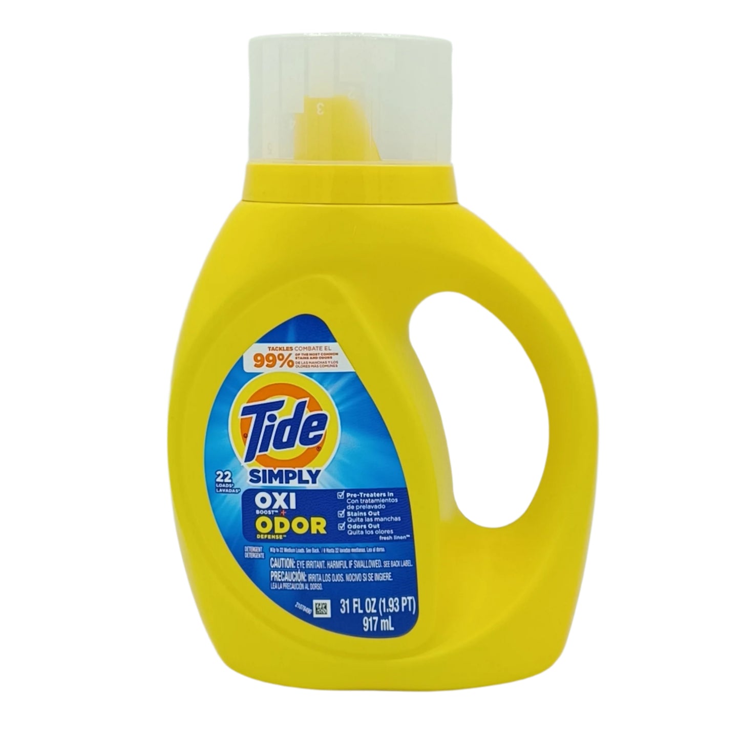 Tide Simply OXI 22L 31oz/917ml