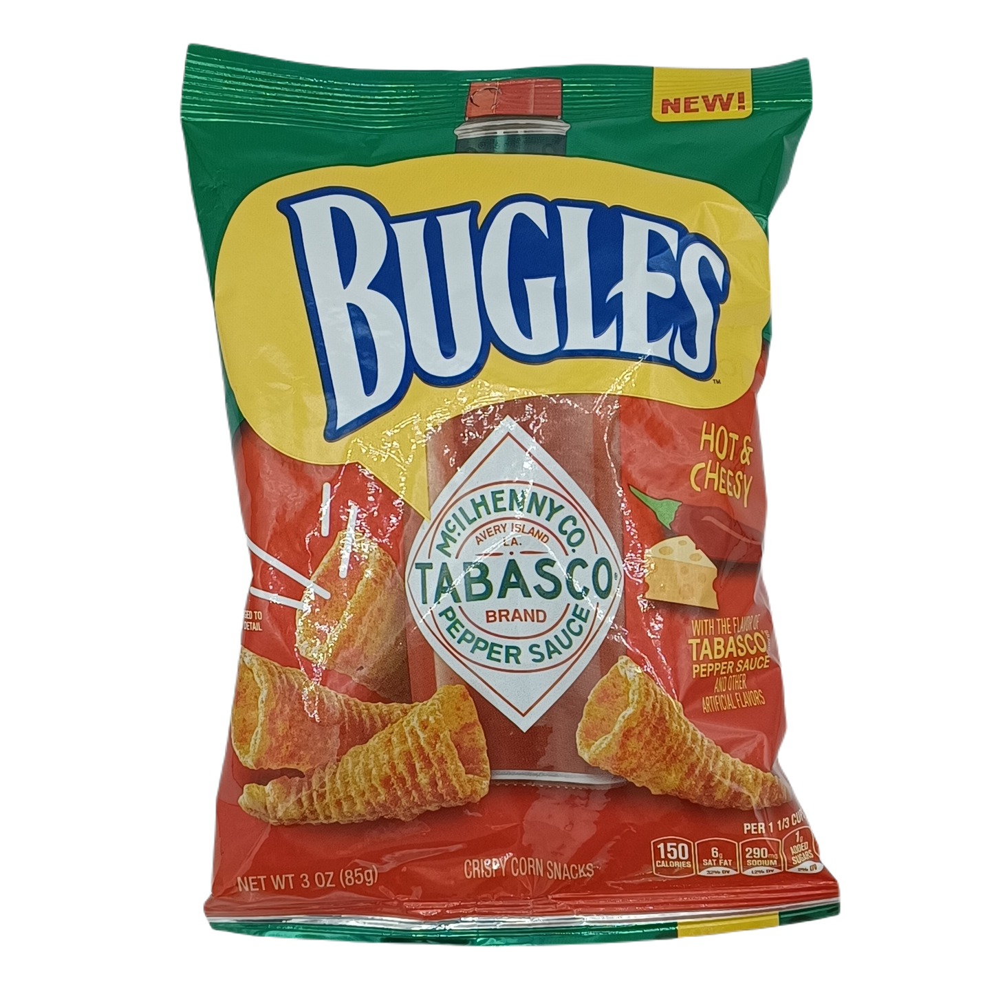 Bugles Tabasco 3oz PEG