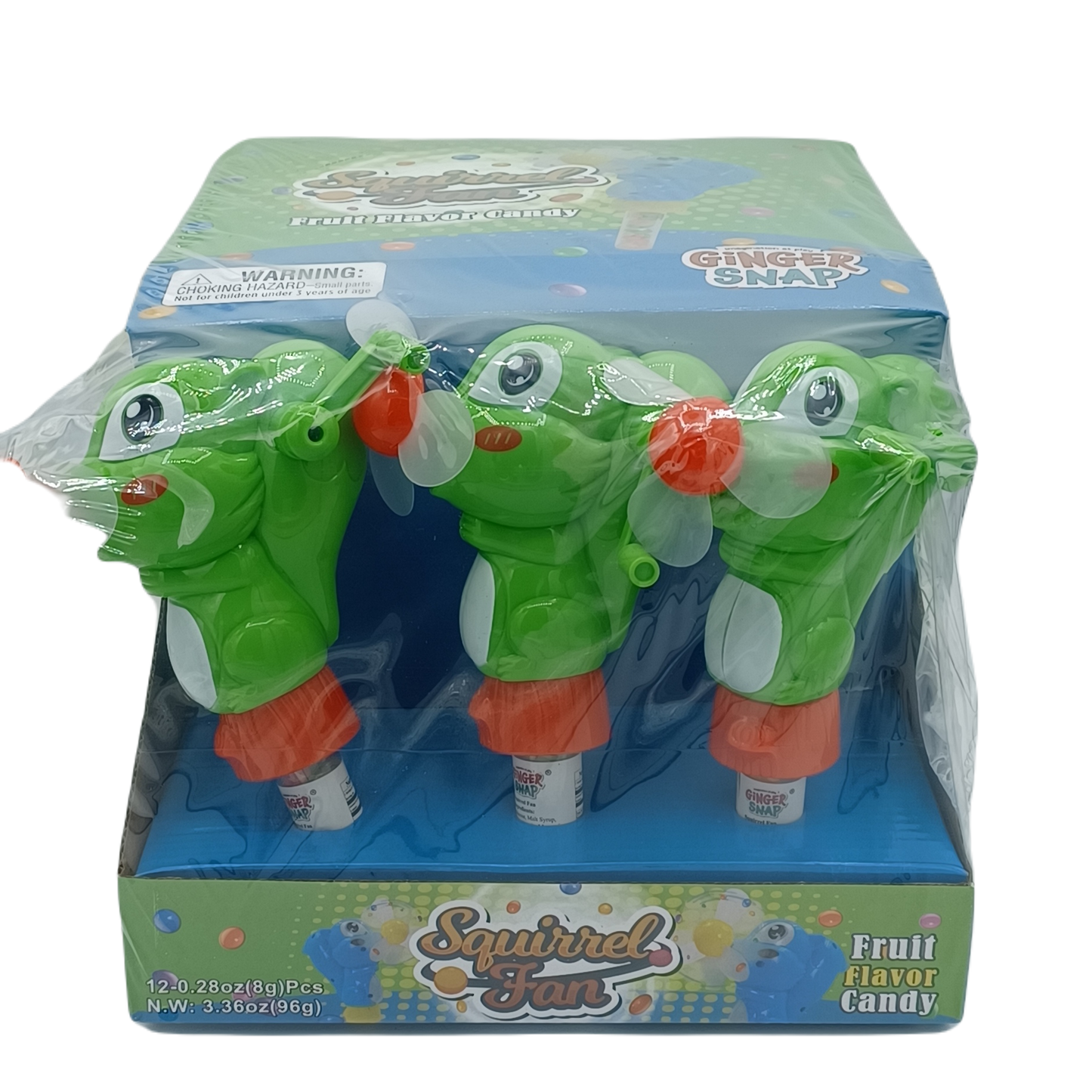 Squirrel Fan Fruit Flavor .28z/12ct