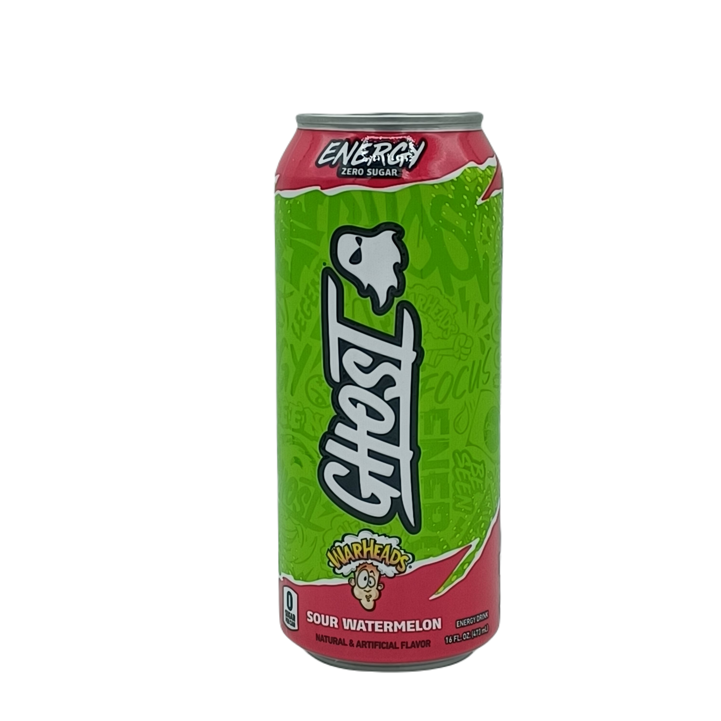 Ghost WarHeads Sour Watermelon 16oz/12ct