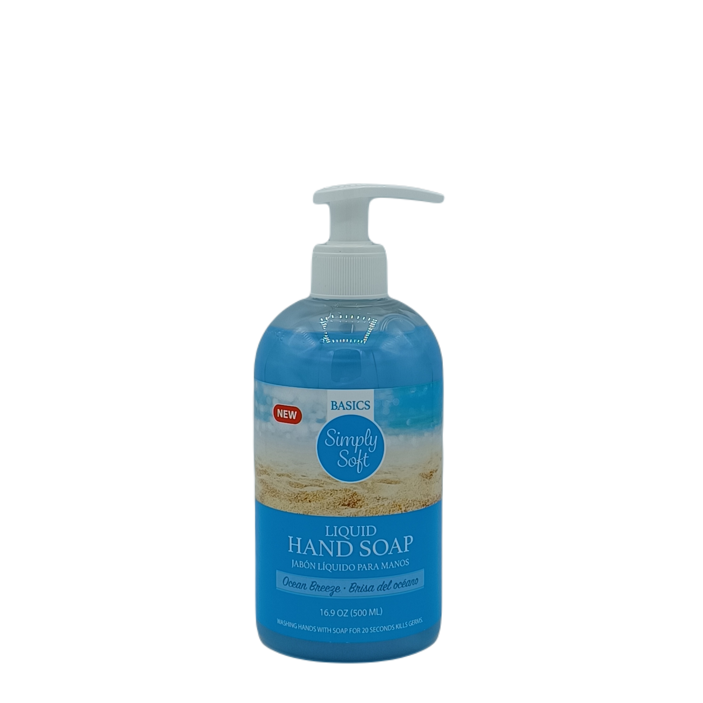Simply Soft Ocean Breeze Hand Soap 500ml