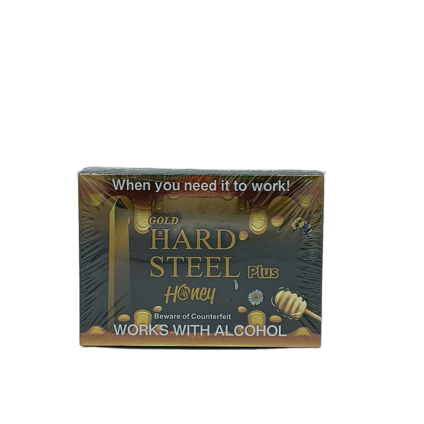 Hard Steel Honey Plus Gold 20g/12ct