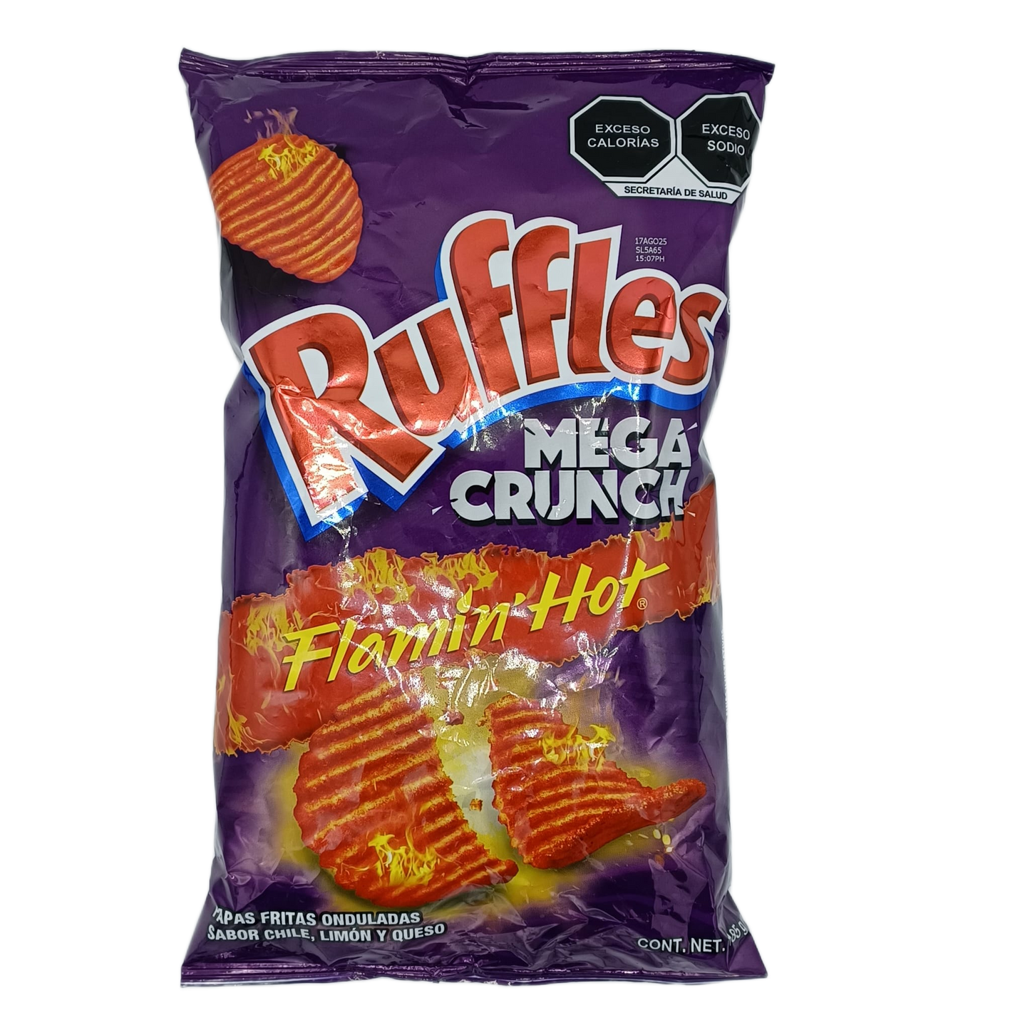 Mexican Ruffles Mega Crunch Flaming Hot 185g