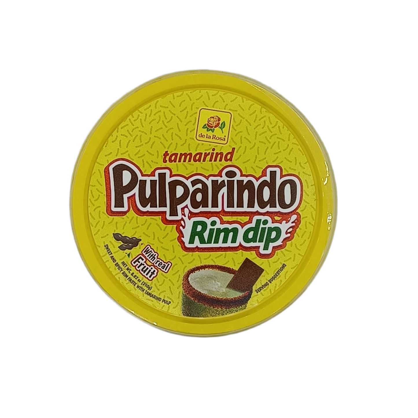 Pulparindo Rim Dip Tamarind 8.82oz Jar