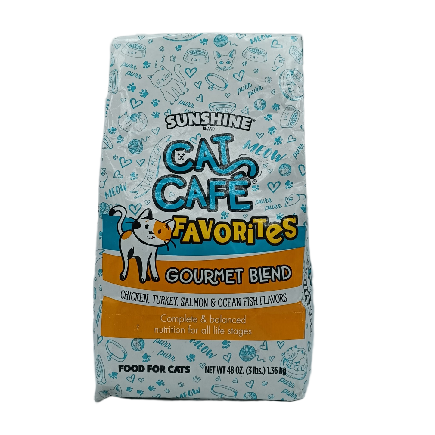 Sunshine Cat Cafe Favorites Gourmet Blend 3lb