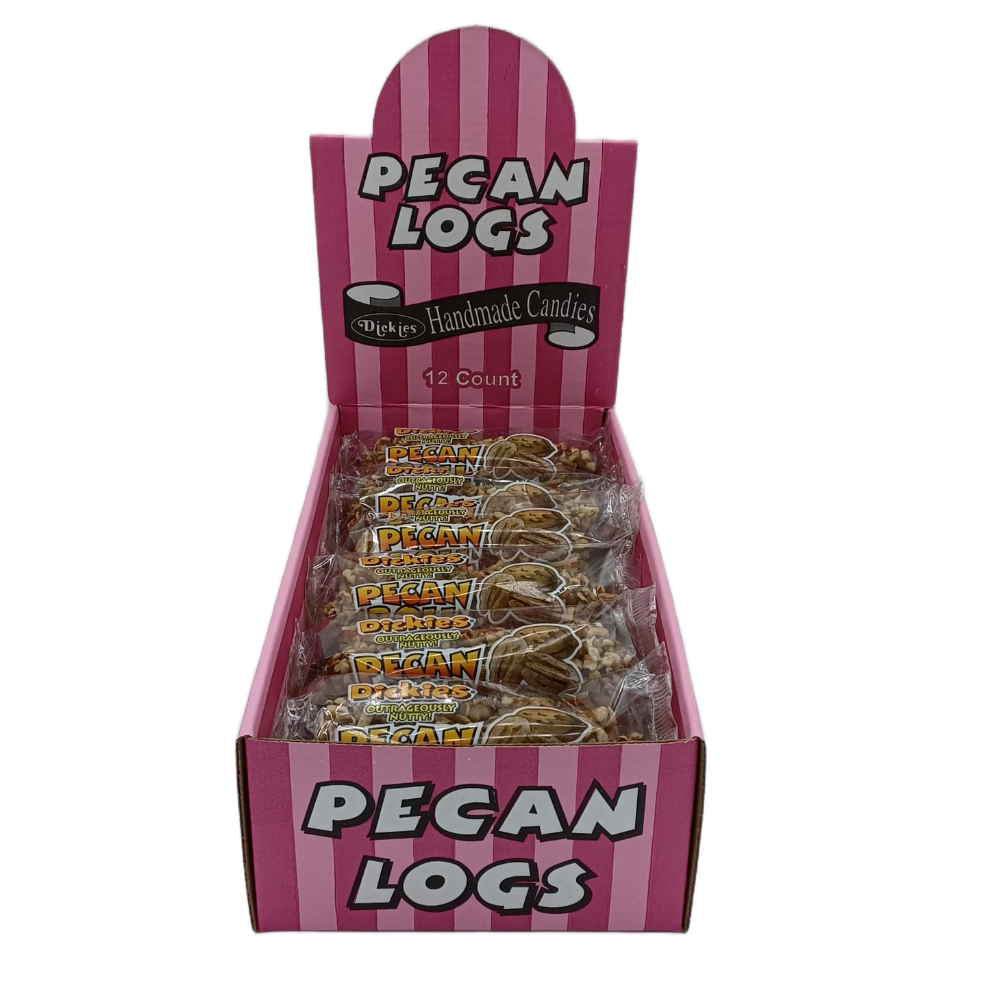 Dickies Pecan Logs 2oz/12ct