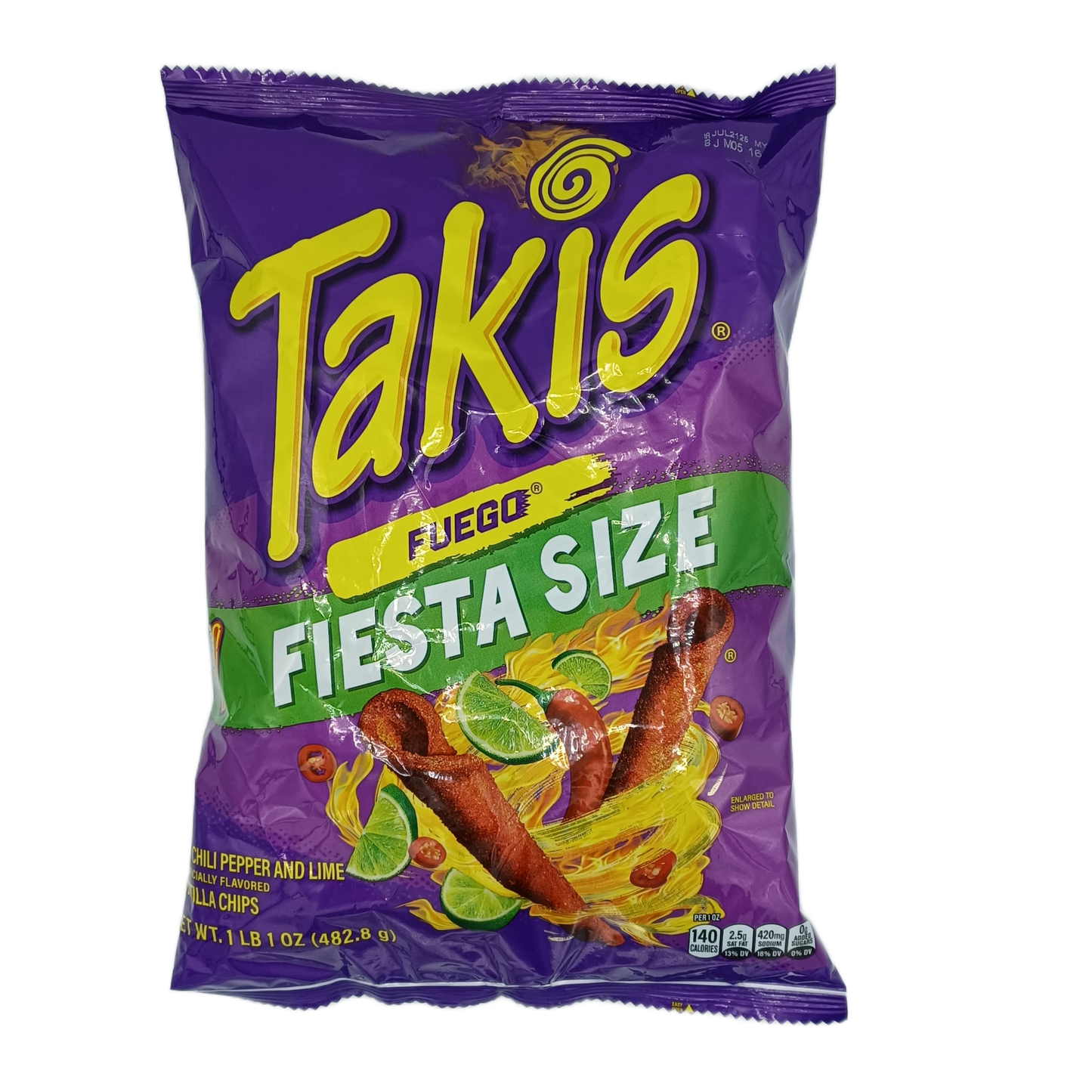 Takis Fuego Fiesta Size 1lb