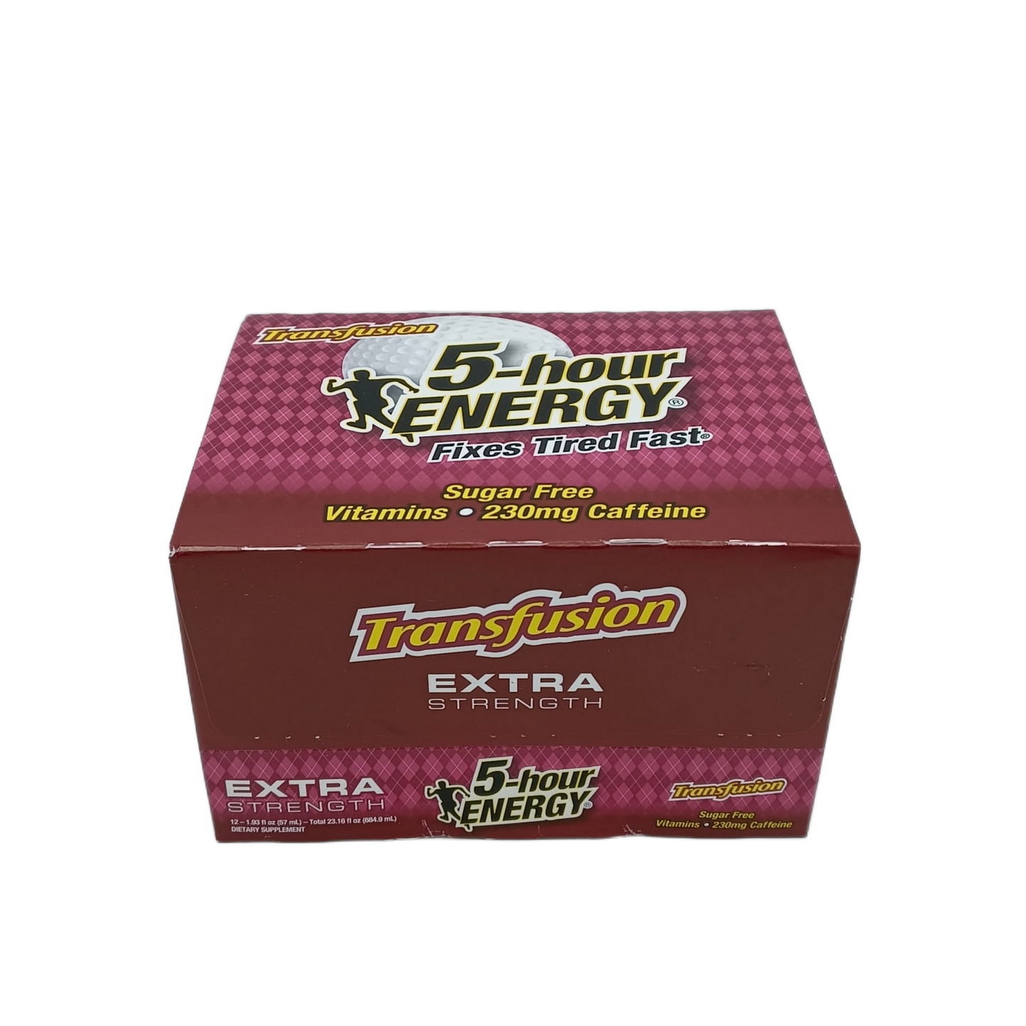 5hr Xtra Strength Transfusion 1.93oz/12ct Shots