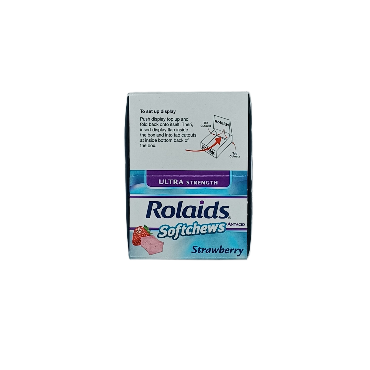Rolaids Ultra Strenght Soft Chew Strawberry 12ct