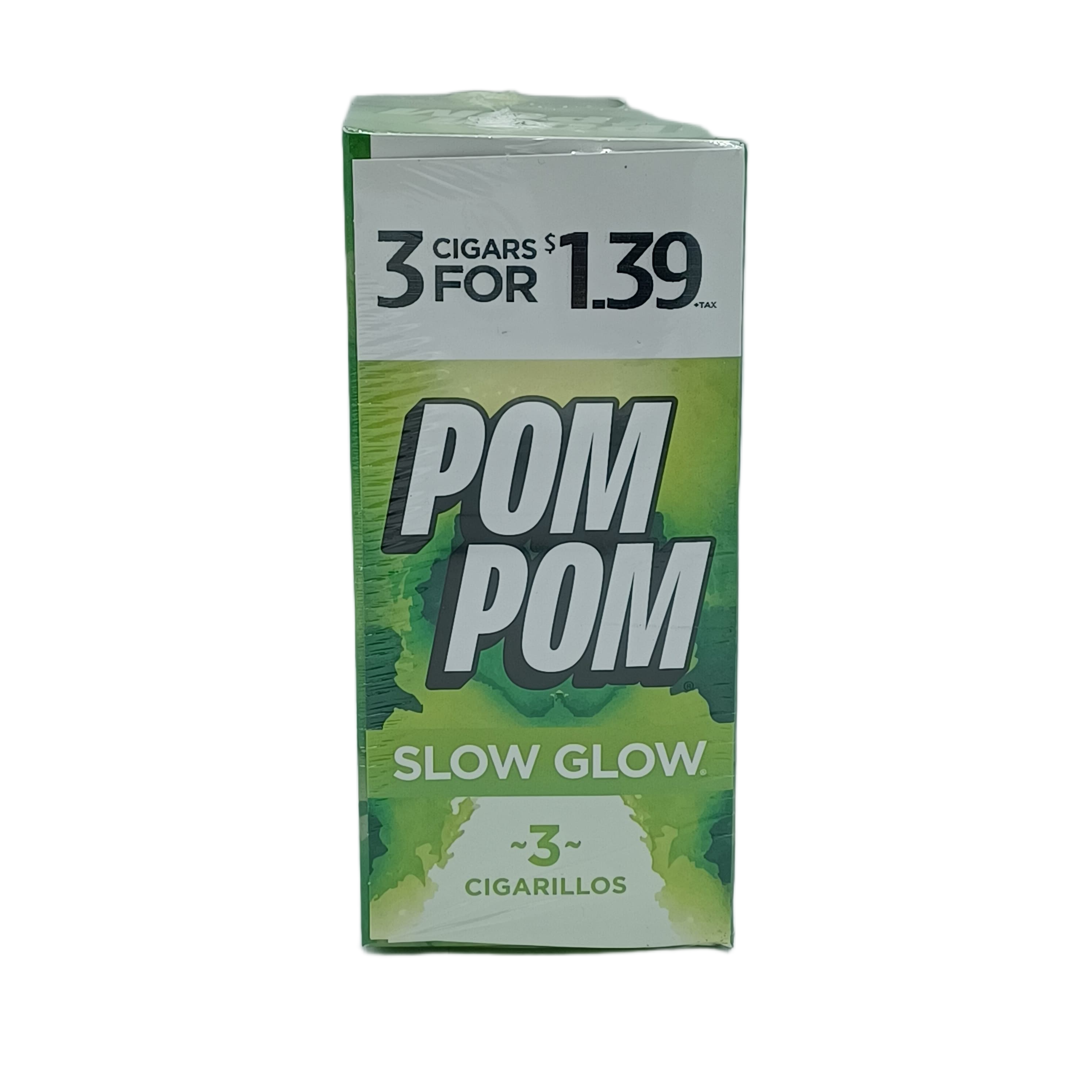Pom Pom Cigarillos Pouch 3pk / 99c Display-15ct | SoCAL Distro LLC