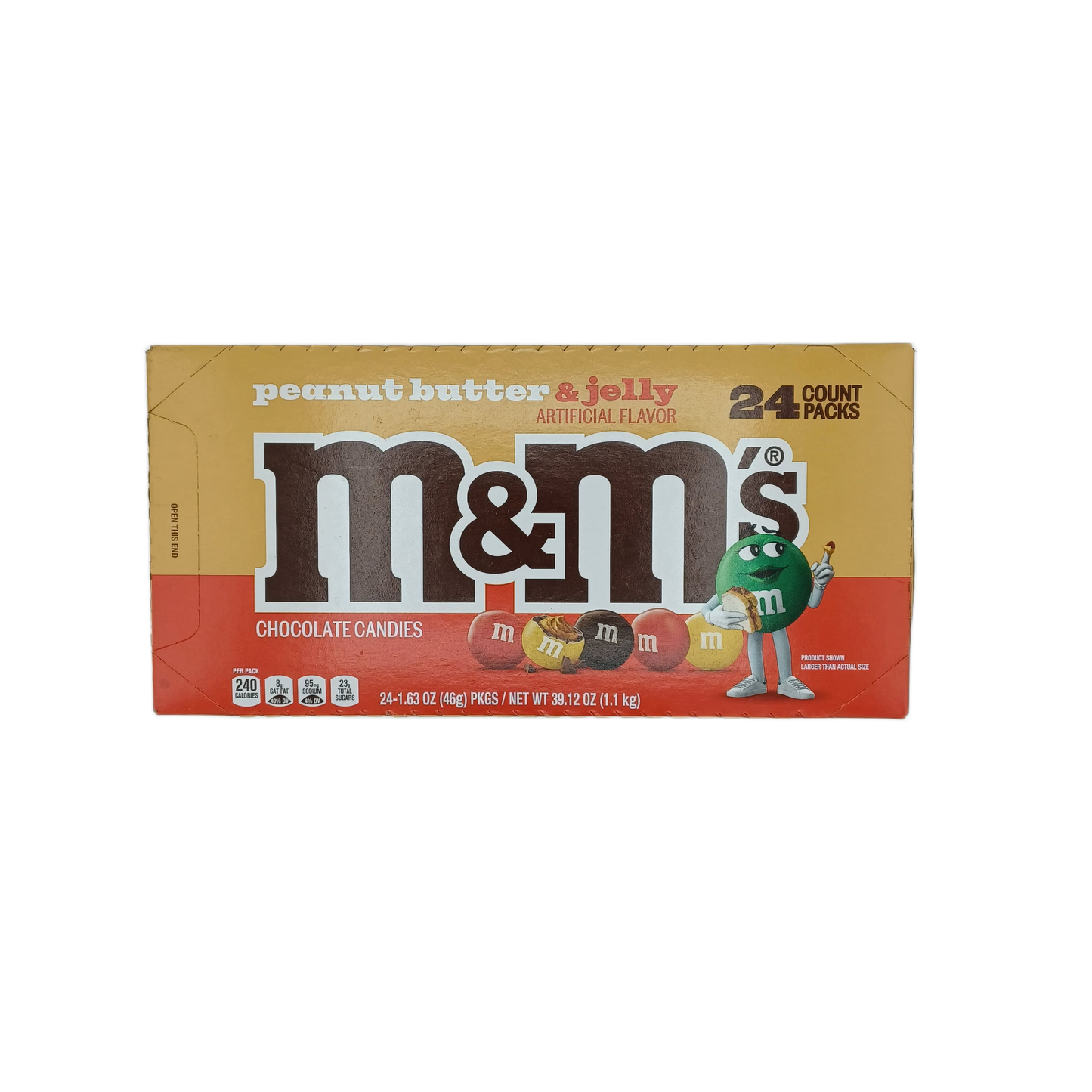 M&M's Peanut Butter & Jelly 1.63oz/24ct