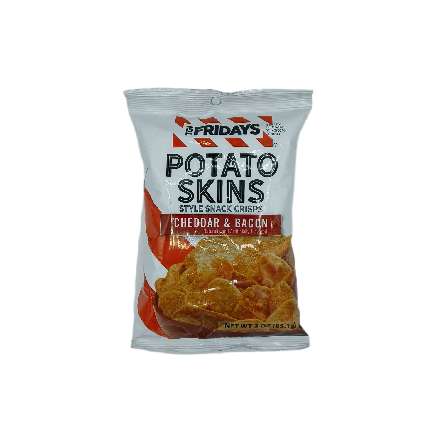 TGIFridays Potato Skins Cheddar Bacon 3oz PEG
