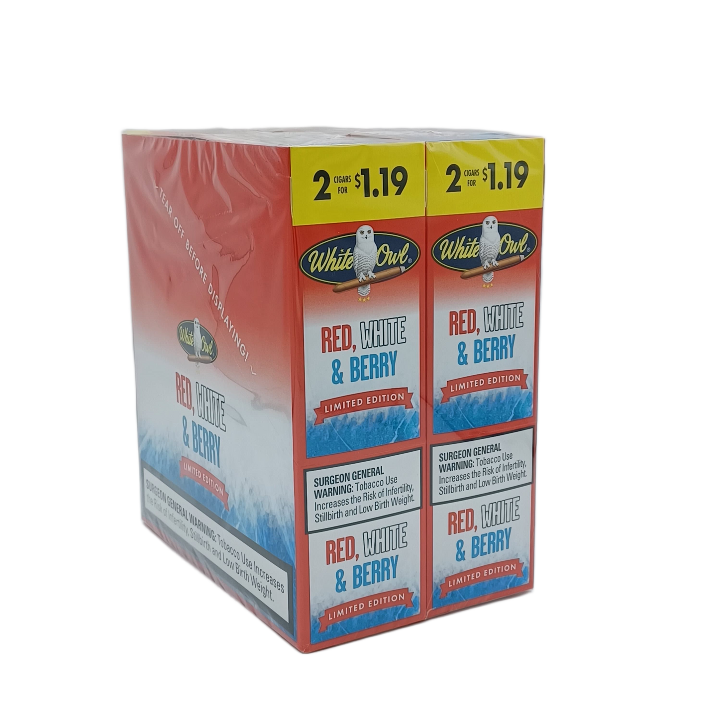White Owl Red White Berry 2/$1.19 30/2pk
