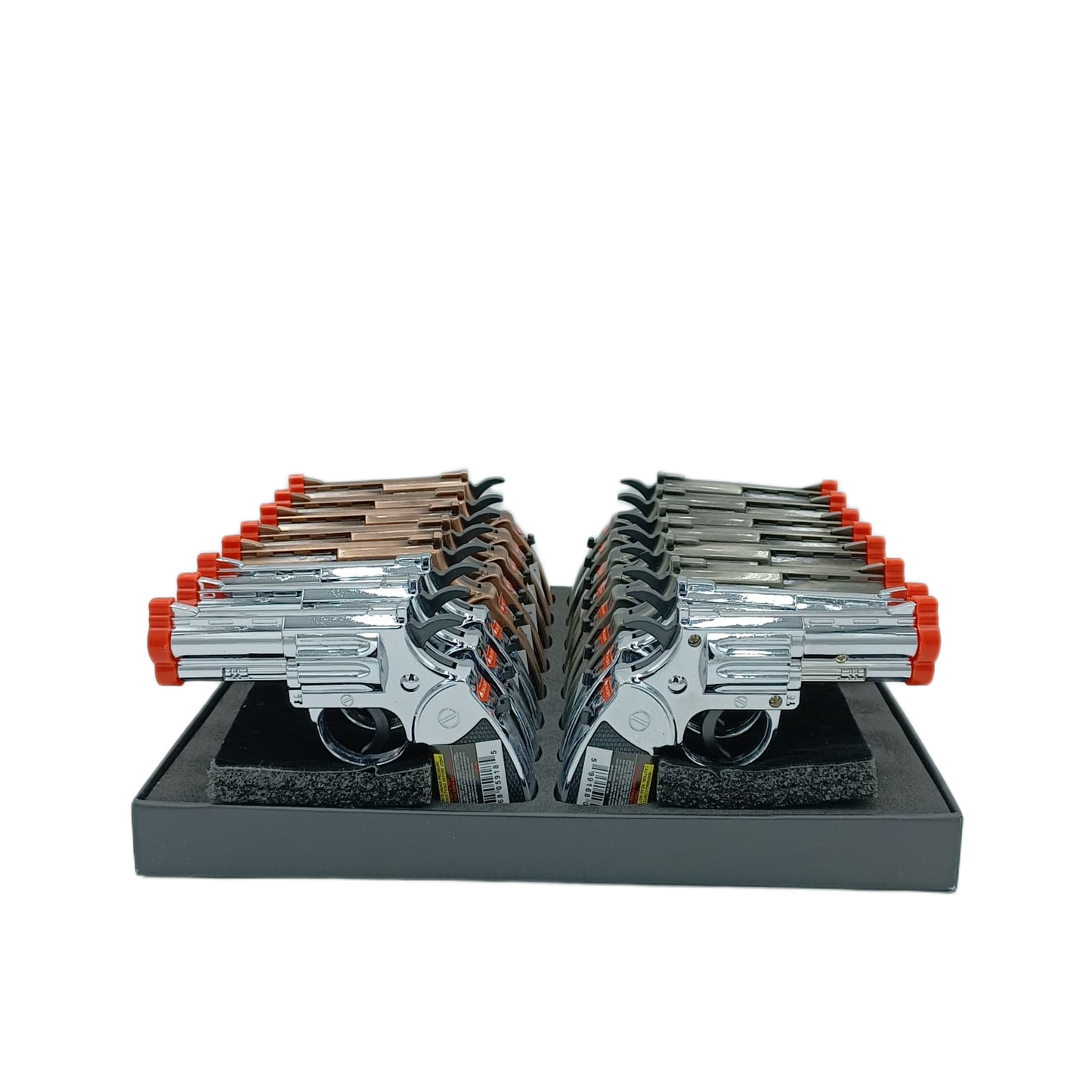 Techno Revolver Dual Flame Lighter 05918-2