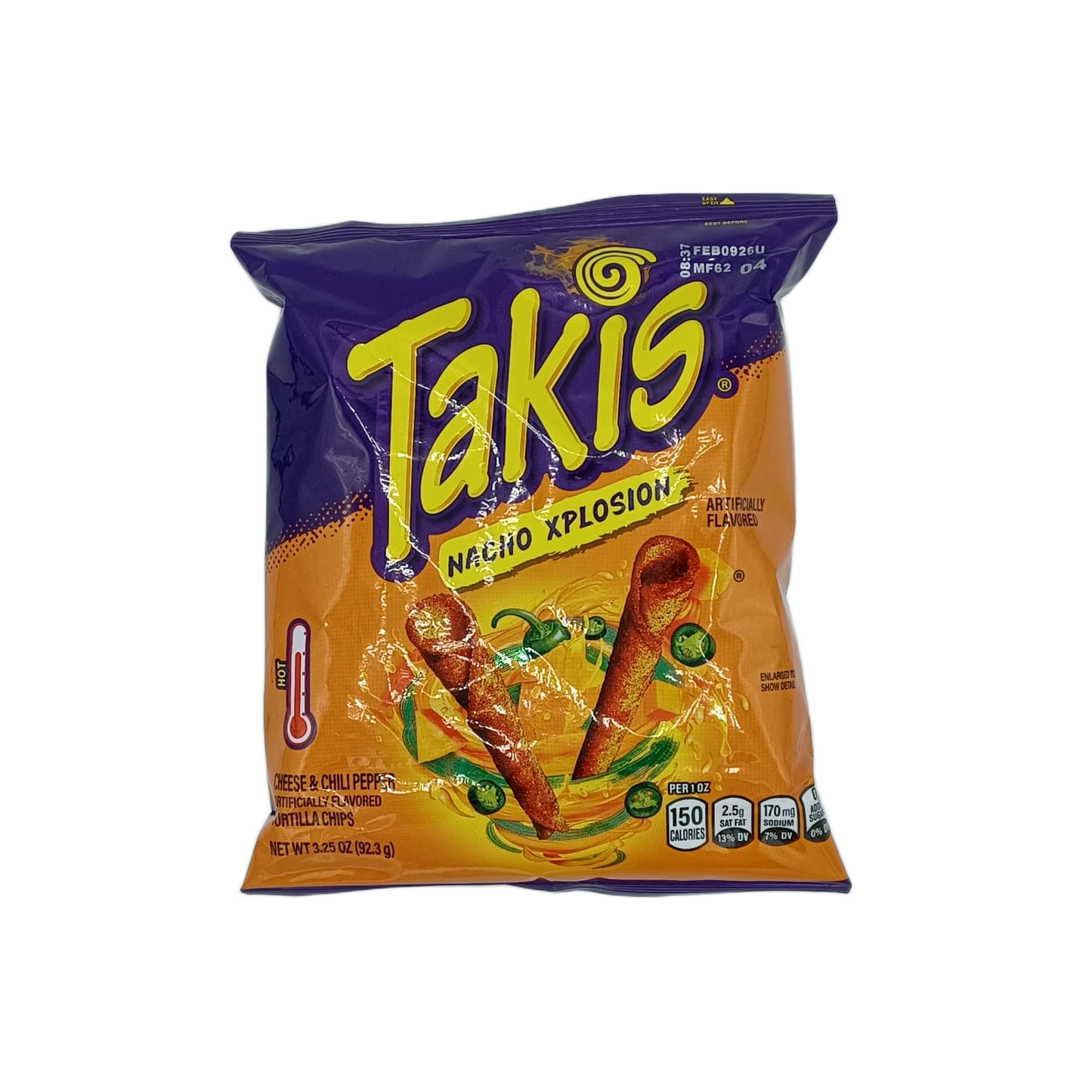 Takis Nacho Xplosion 3.25oz PEG