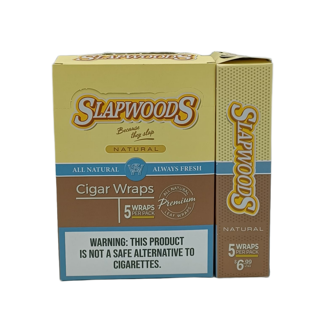 Slapwoods Natural $6.99 10/5ct