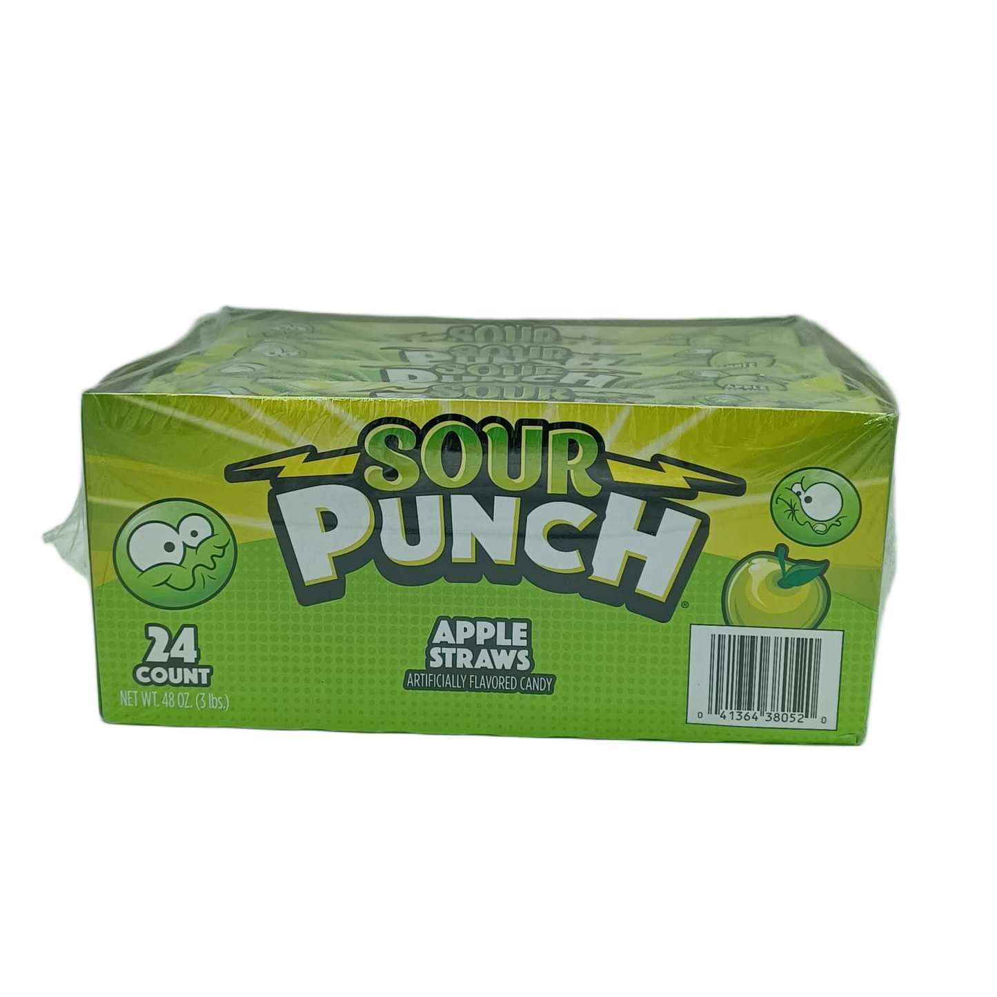 Sour Punch Apple Straws 2oz/24ct
