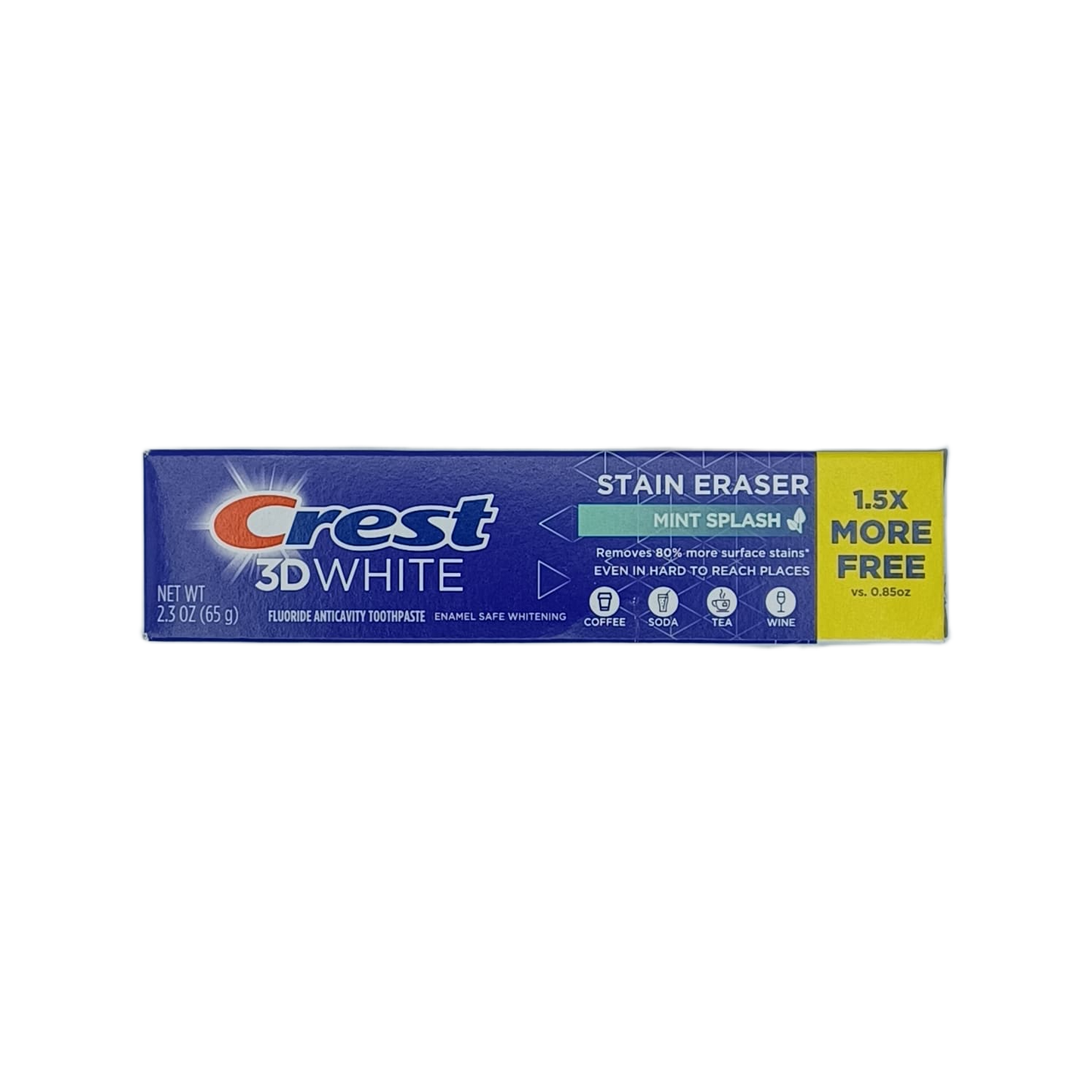 Crest Toothpaste Stain Eraser Mint Splash 2.3oz
