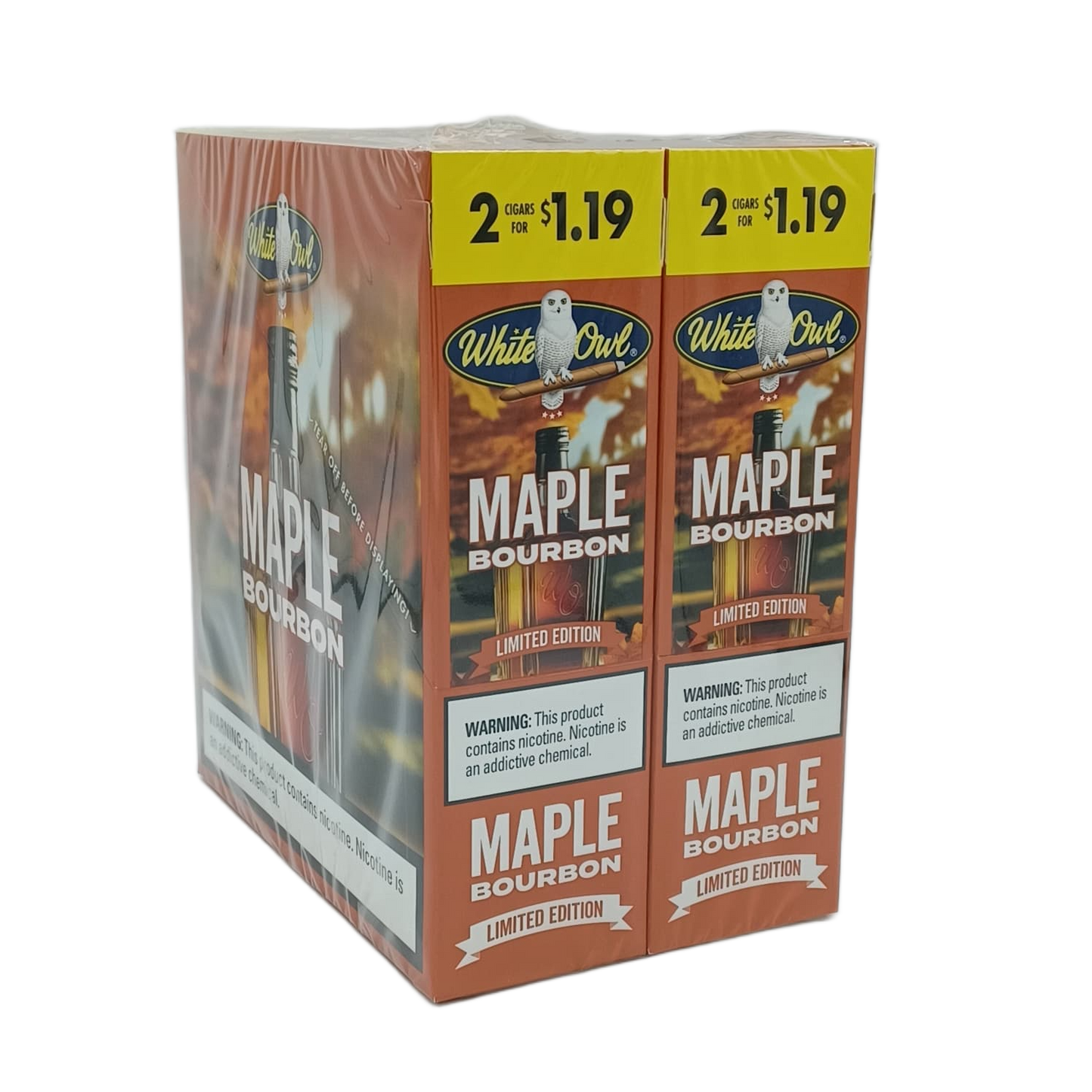 White Owl Maple Bourbon 2/$1.19 30/2pk