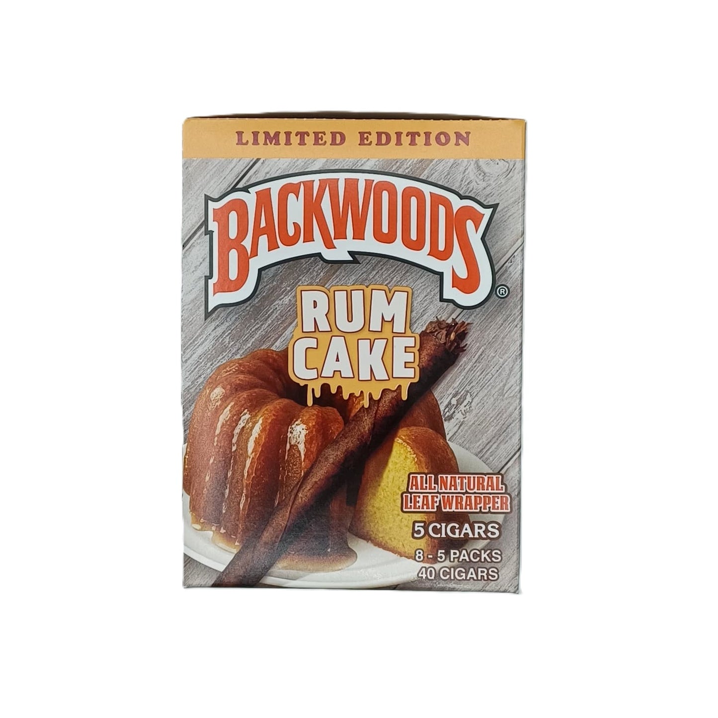 Backwoods Rum Cake 8/5pk