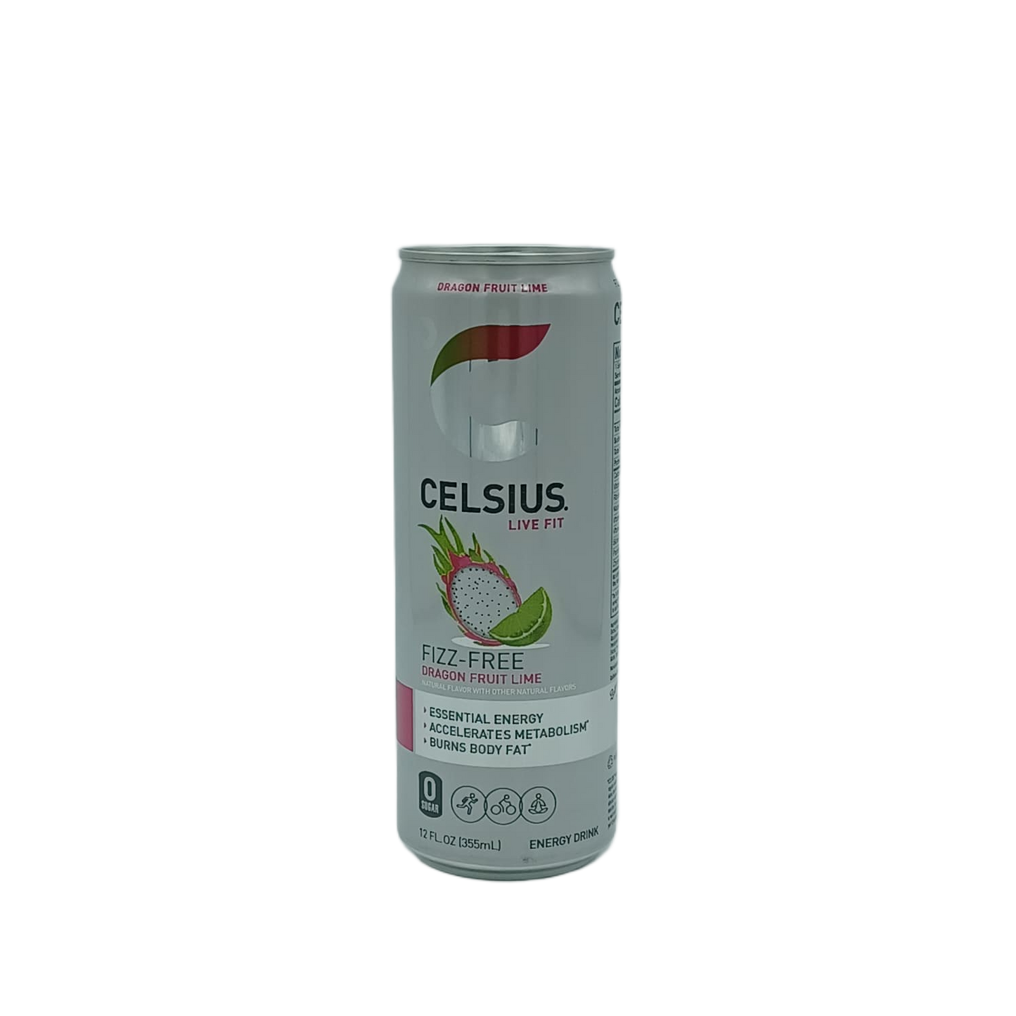 Celsius Dragon Fruit Lime 12oz/12ct