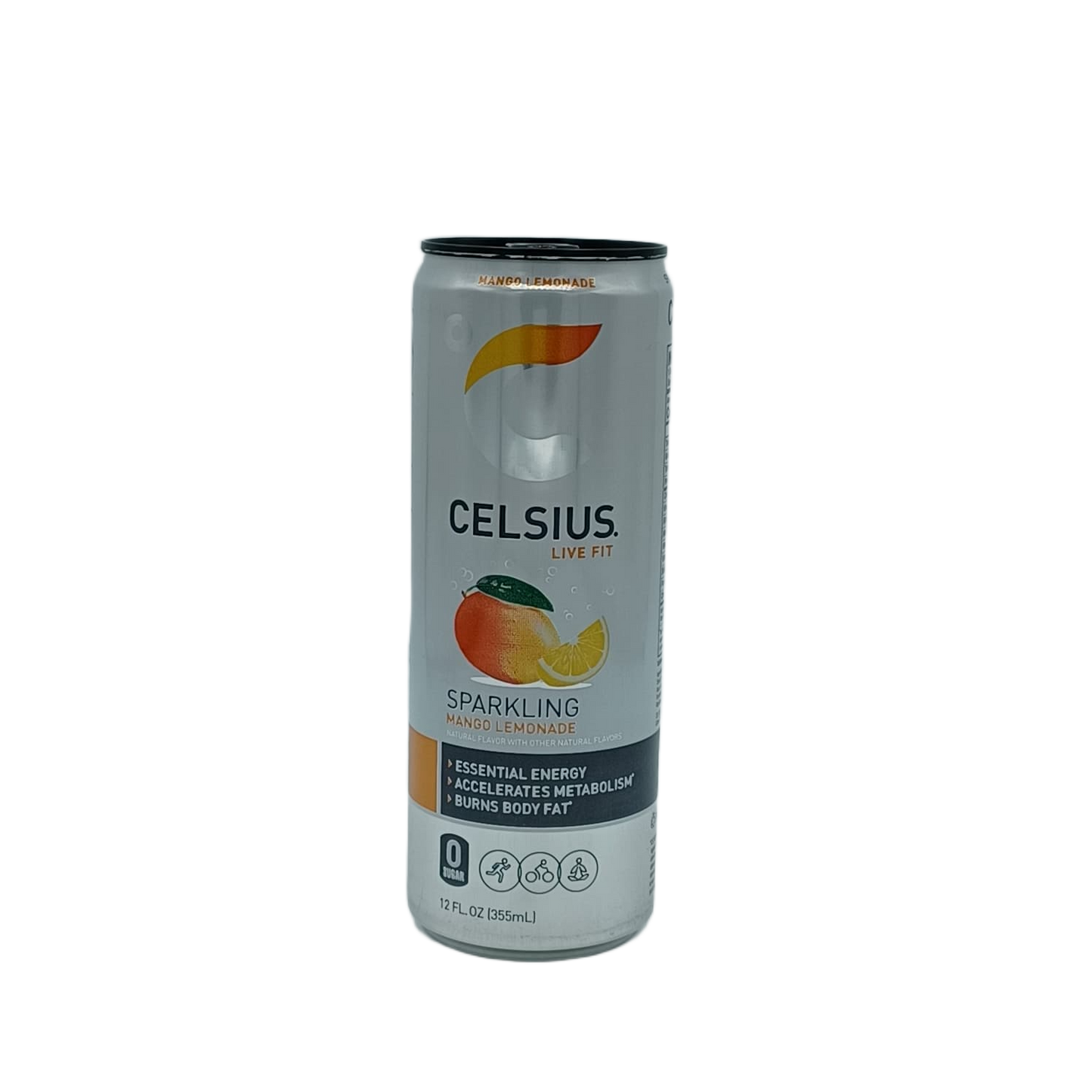 Celsius Mango Lemonade 12oz/12ct