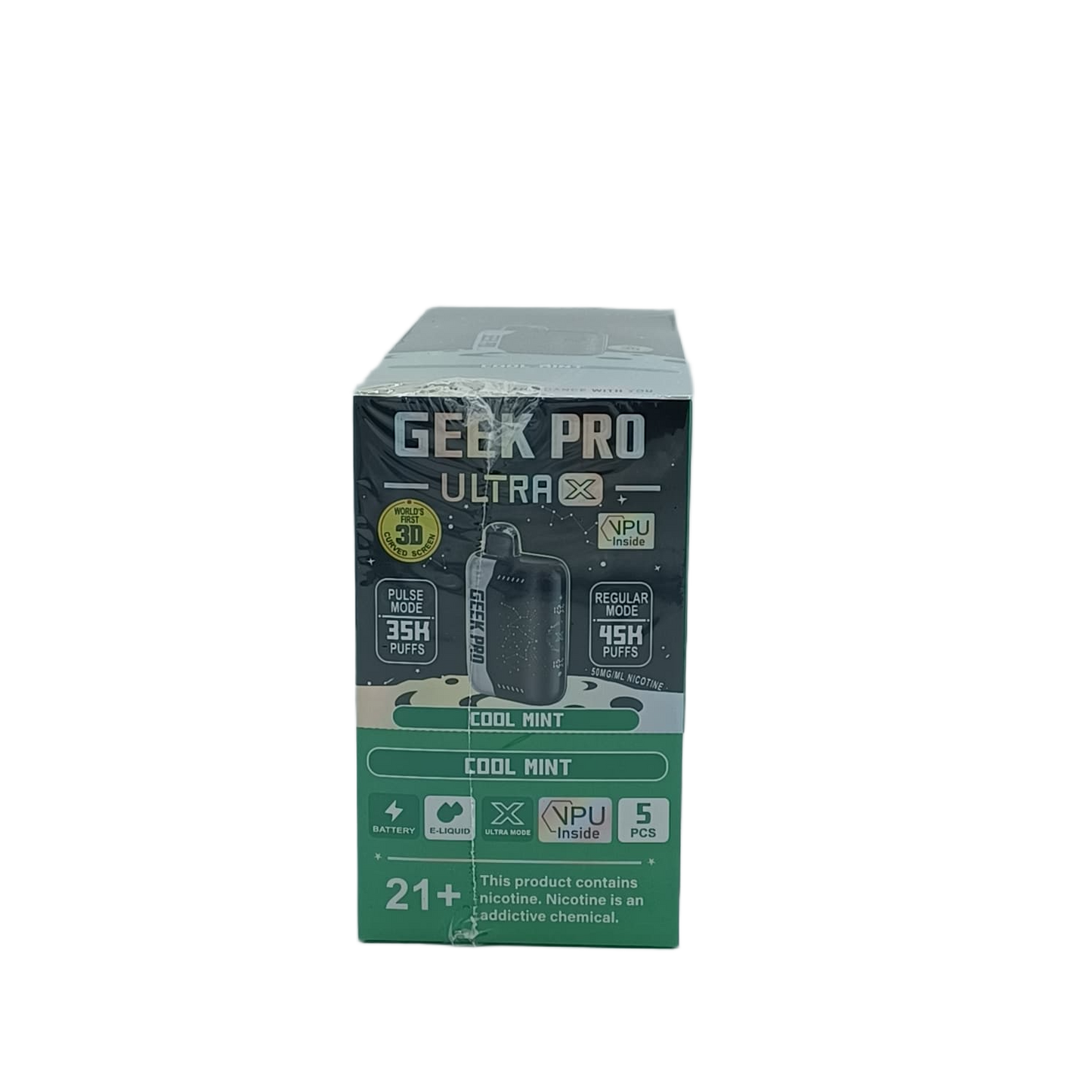 GeekPro UltX Cool Mint 5ct