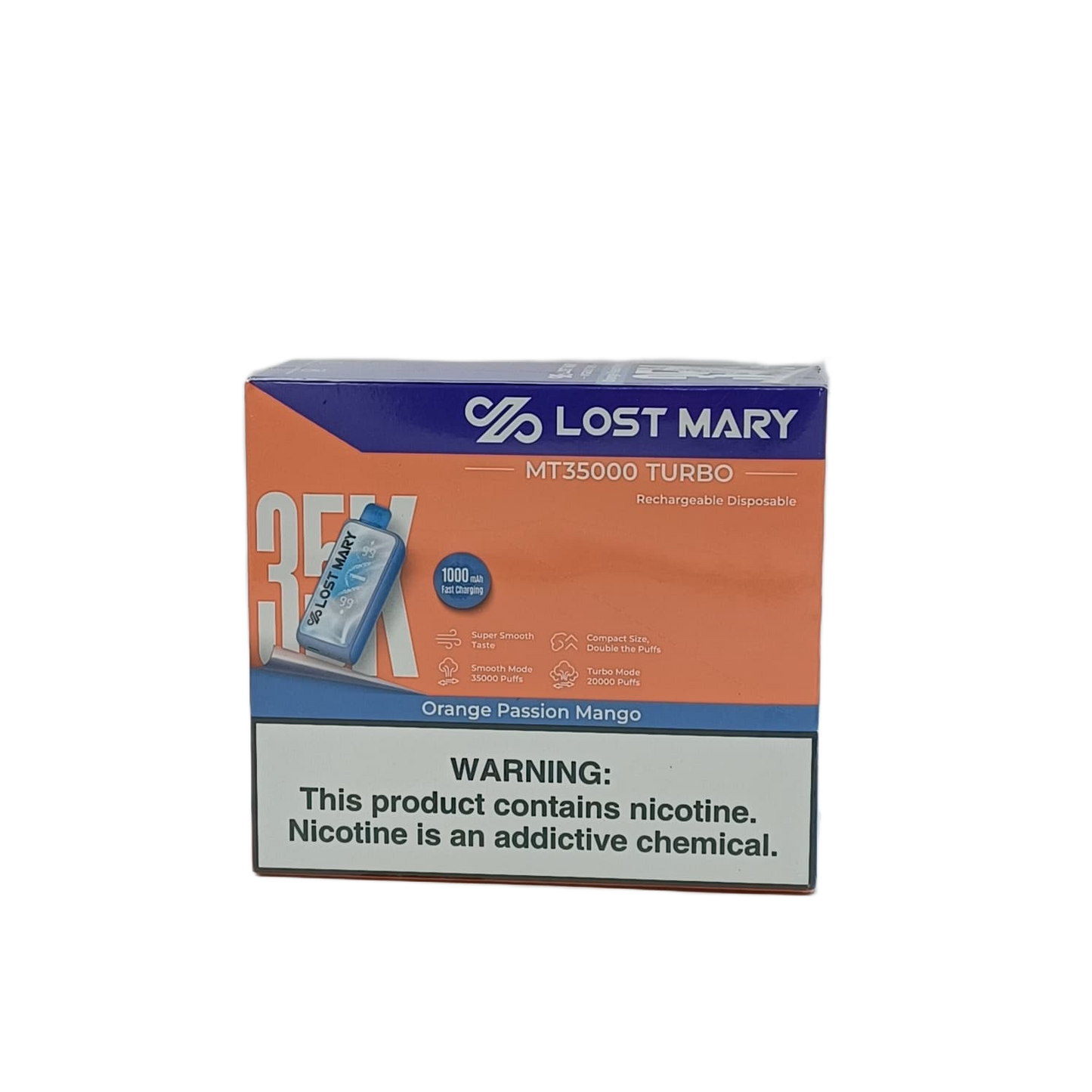 Lost Mary MT35000 Turbo Orange Passion Mango 5ct