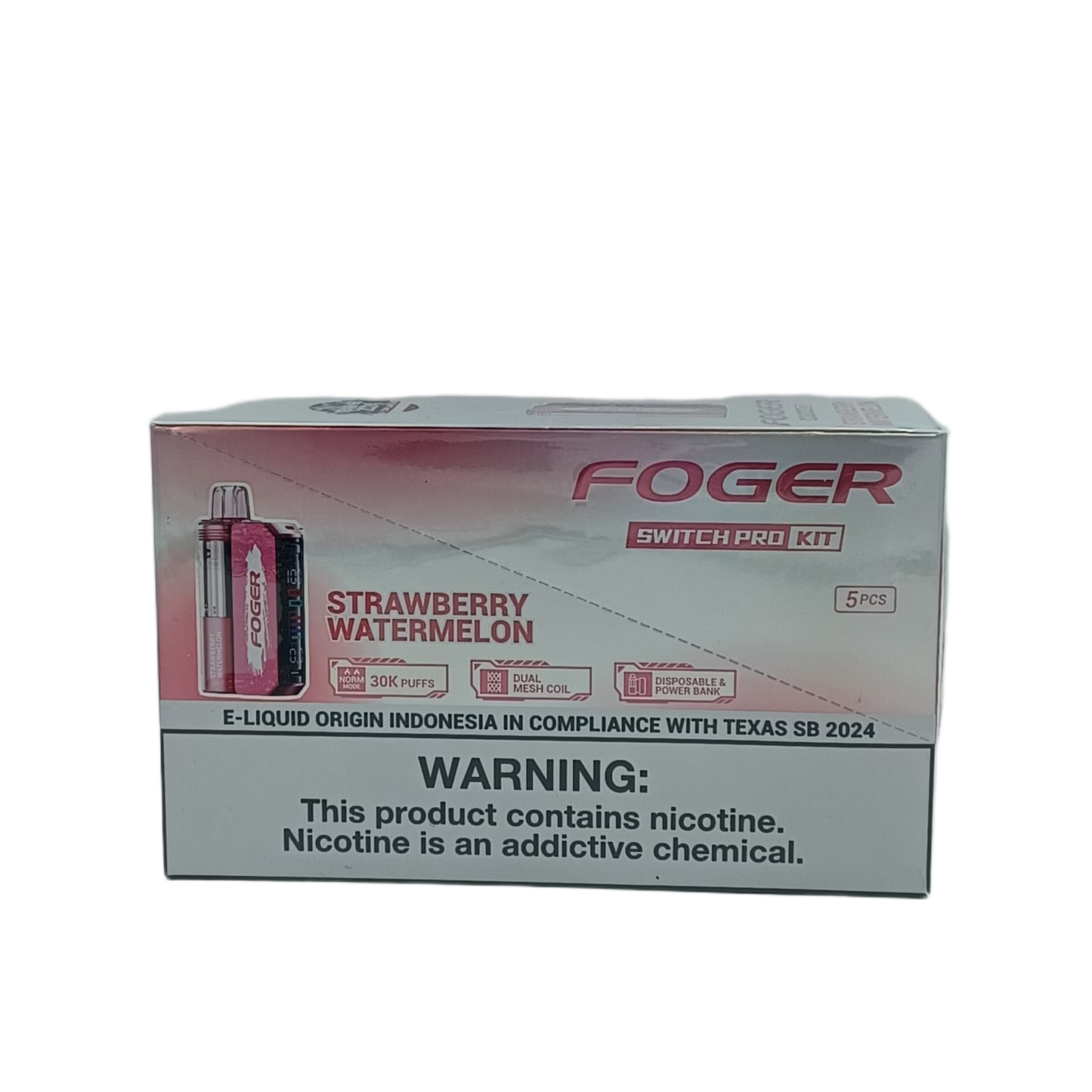 Foger Switch Pro Kit Strawberry Watermelon 5ct