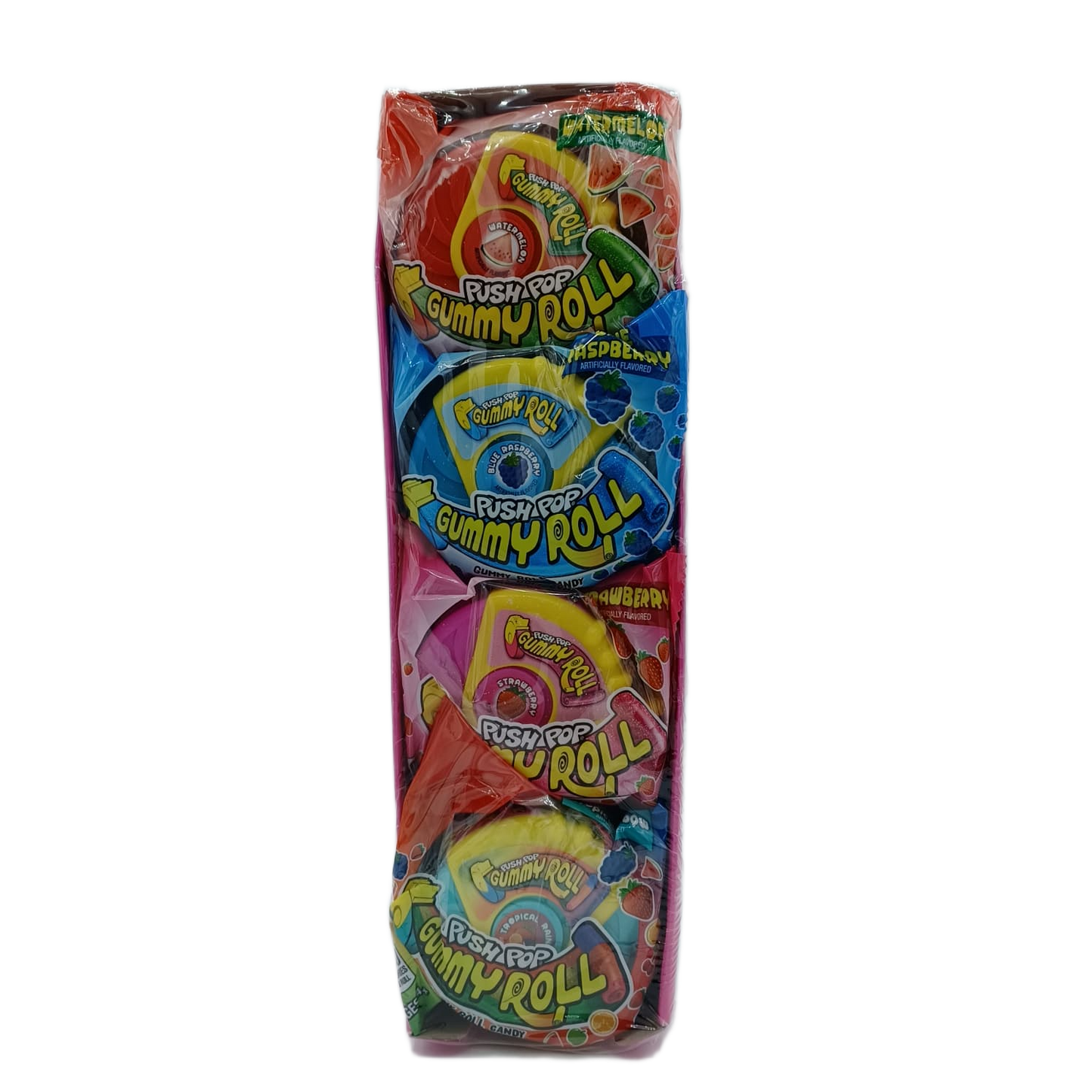 Push Pop Gummy Rolls 1.4z/8ct