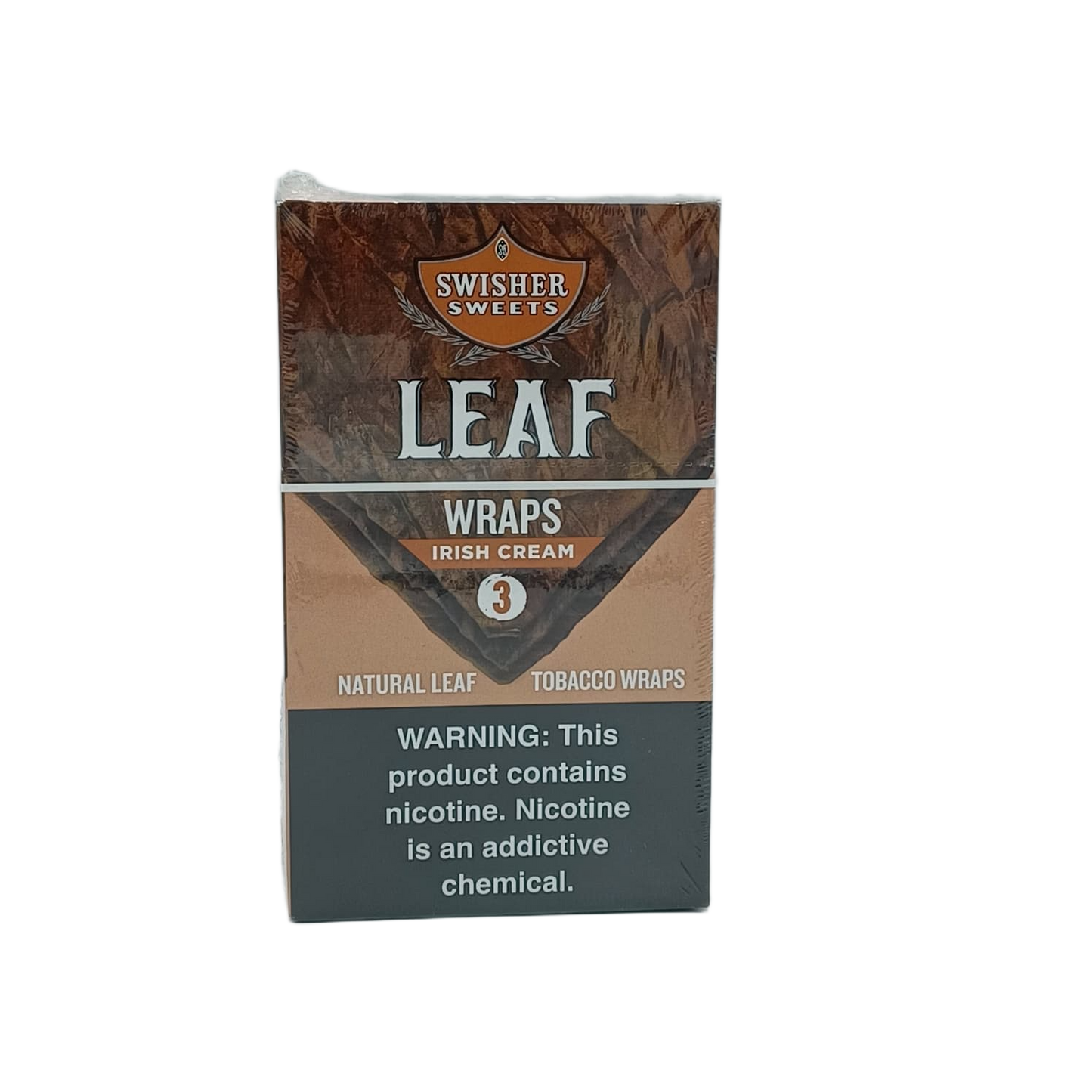 Swisher Sweets Leaf Wraps Irish Cream 10/3pk