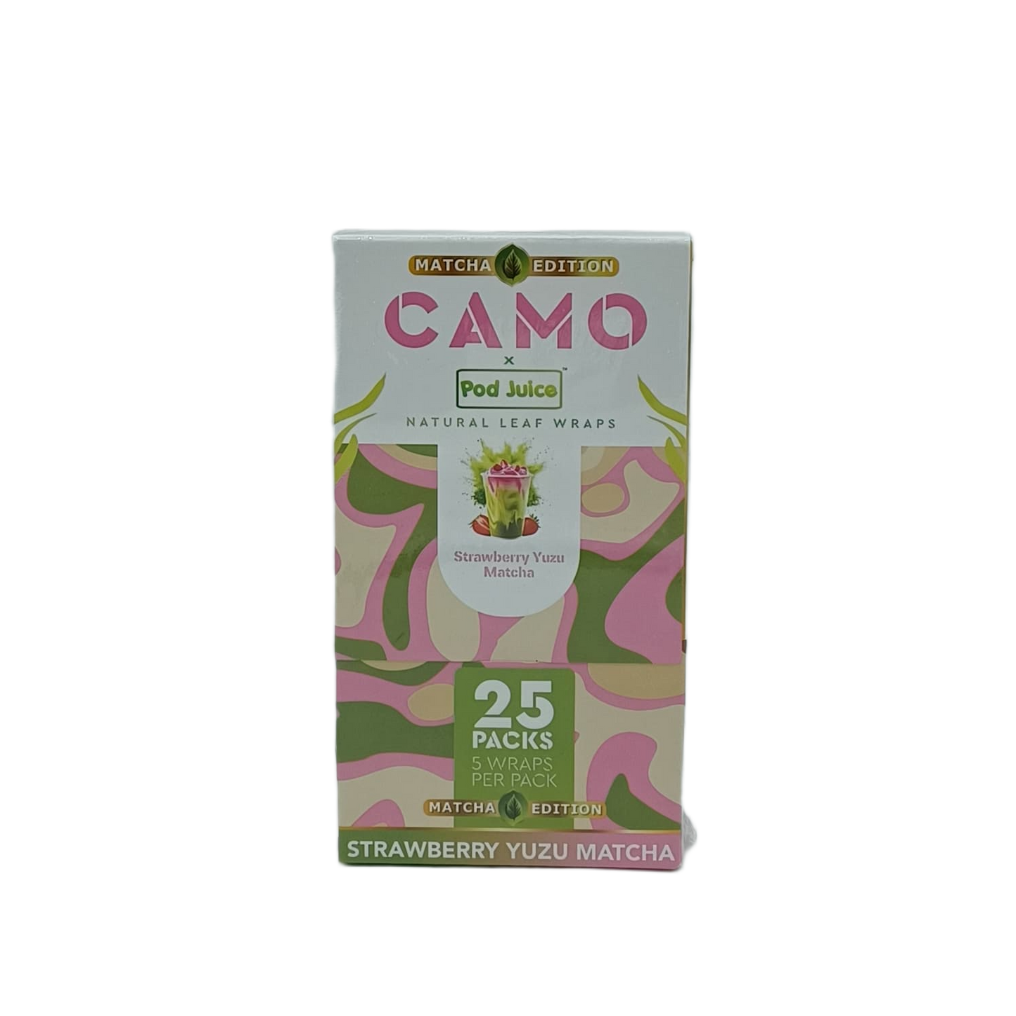 Camo X Pod Juice Strawberry Yuzu Matcha 25/5ct