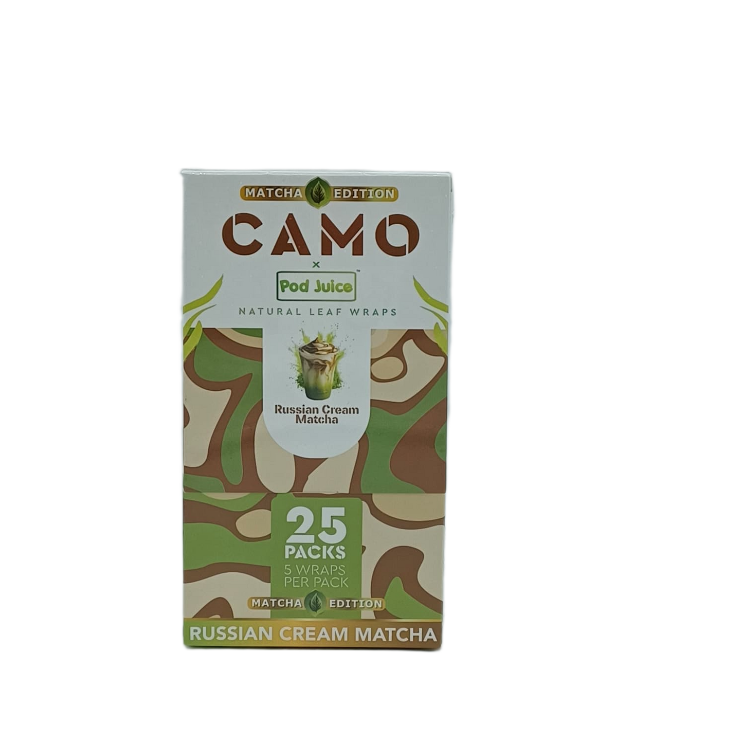 Camo X Pod Juice Russian Cream Matcha 25/5ct