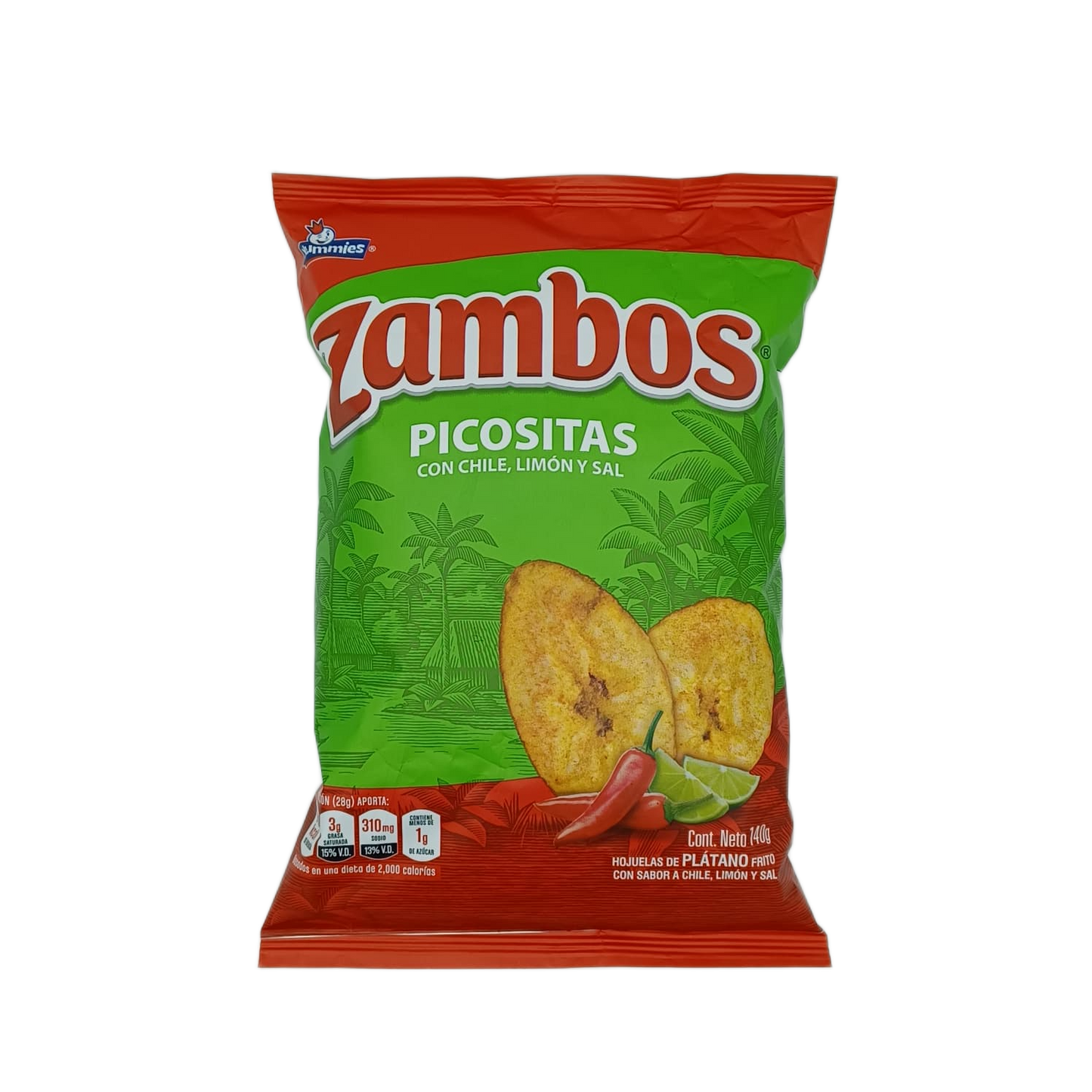Zambos Plantains Picositas 140g